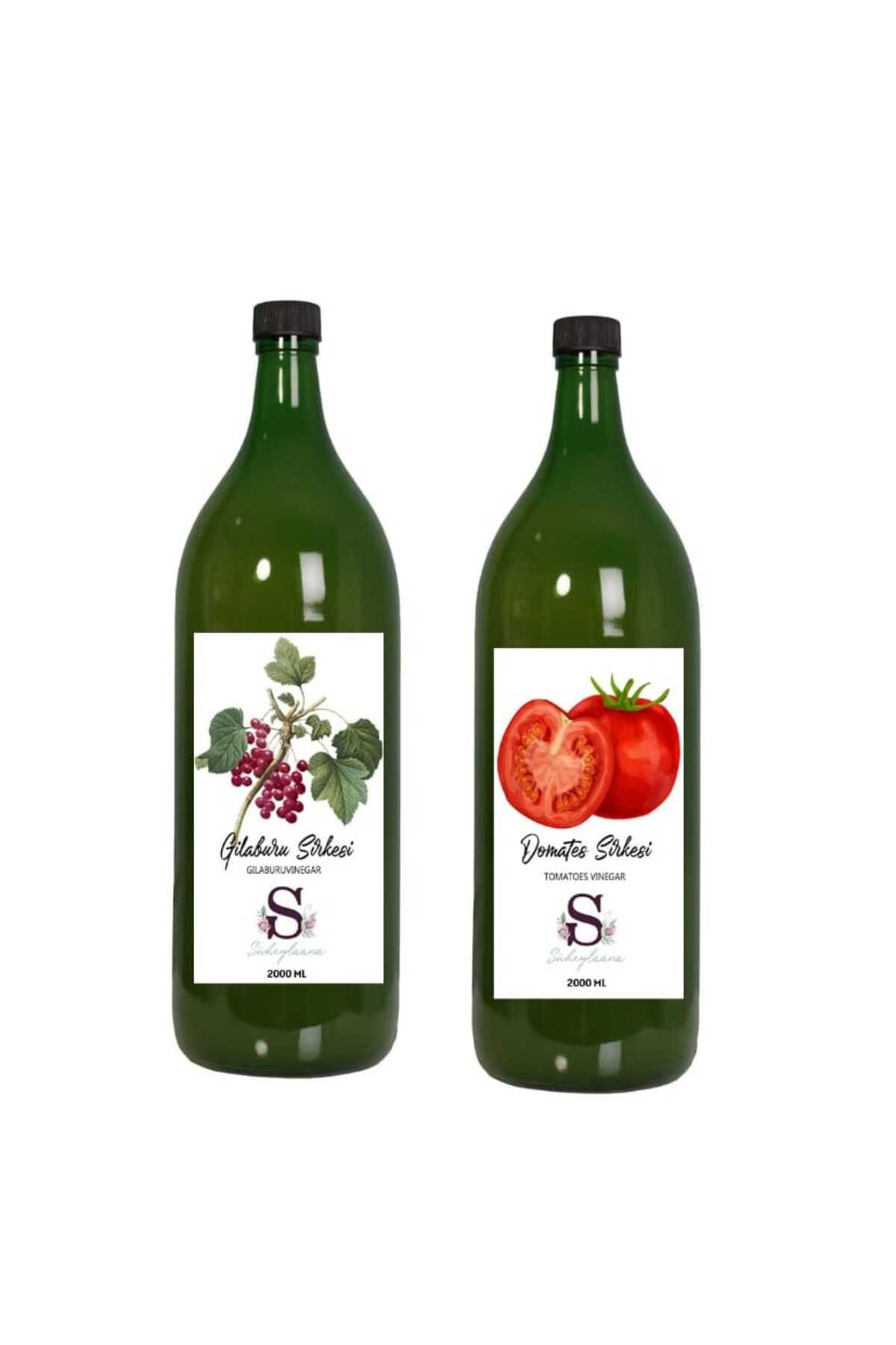 Süheylaana Doğal Gilaburu Sirkesi 2000 Ml - Doğal Domates Sirkesi 2000 Ml