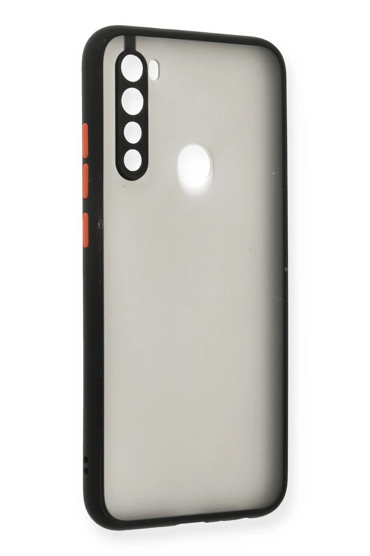 NewFace Xiaomi Redmi Note 8 Kılıf Montreal Silikon Kapak - Siyah FERRG