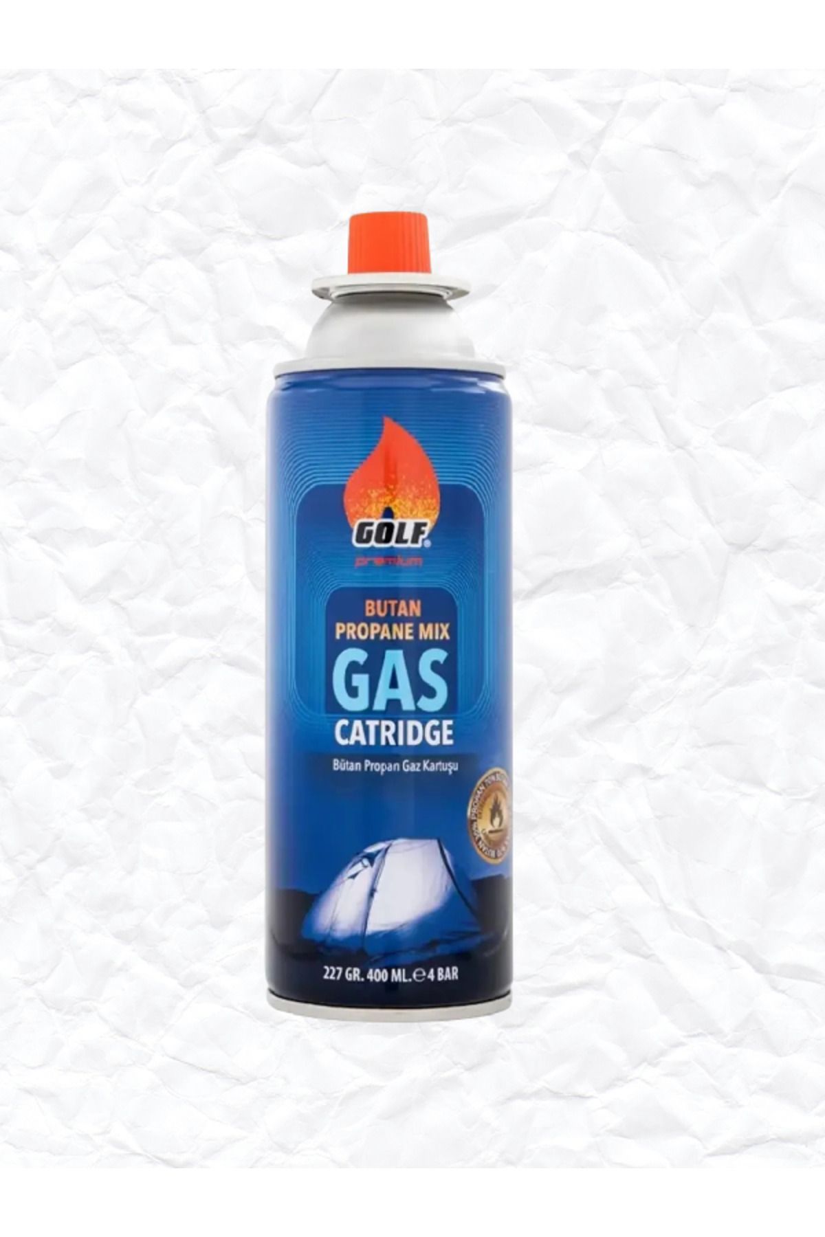 Golf Butan Propan Kamp Gaz Kartuşu 400ml / 227gr