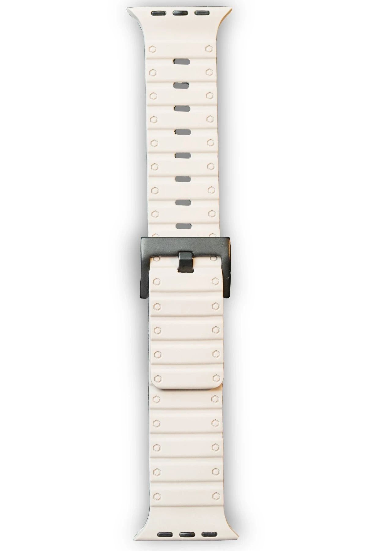 NewFace Apple Watch 42mm Magnus Mıknatıslı Silikon Kordon - Yıldız Işığı FERRG