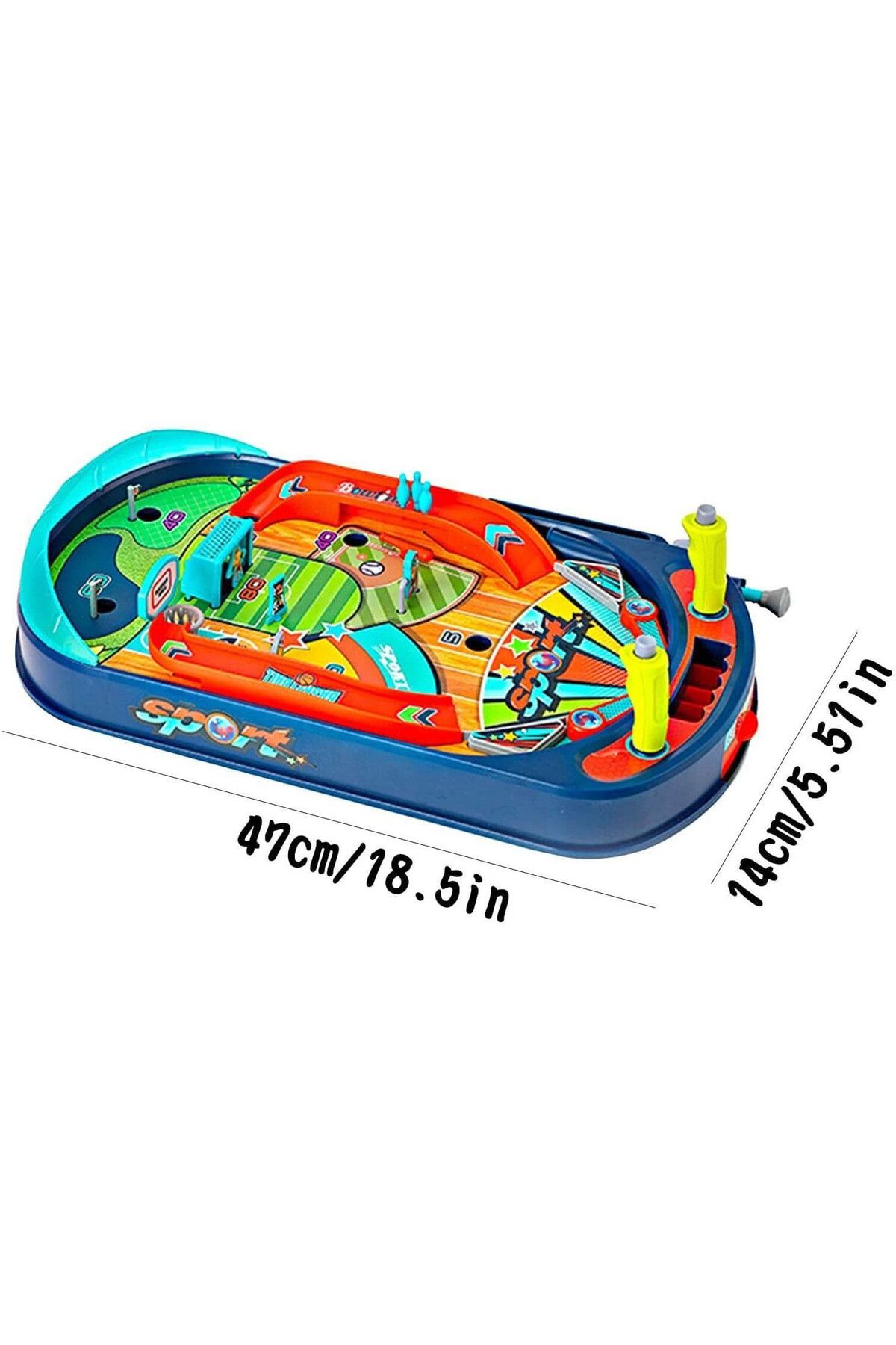 ACTION ONE-Joc interactiv Pinball / Flipper, 47x29x12 cm 7