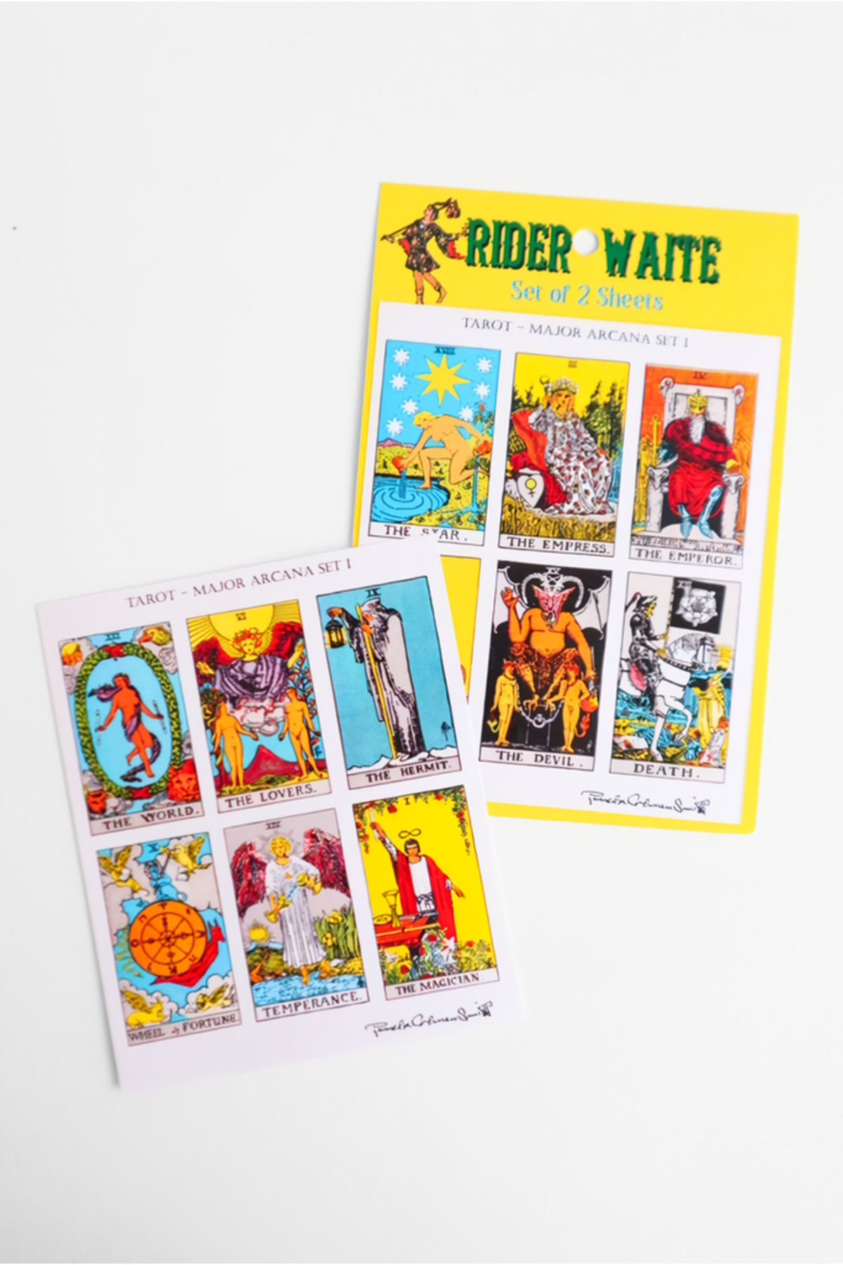 EFBUTİK Rider Waite Tarot 2'li Sticker Set