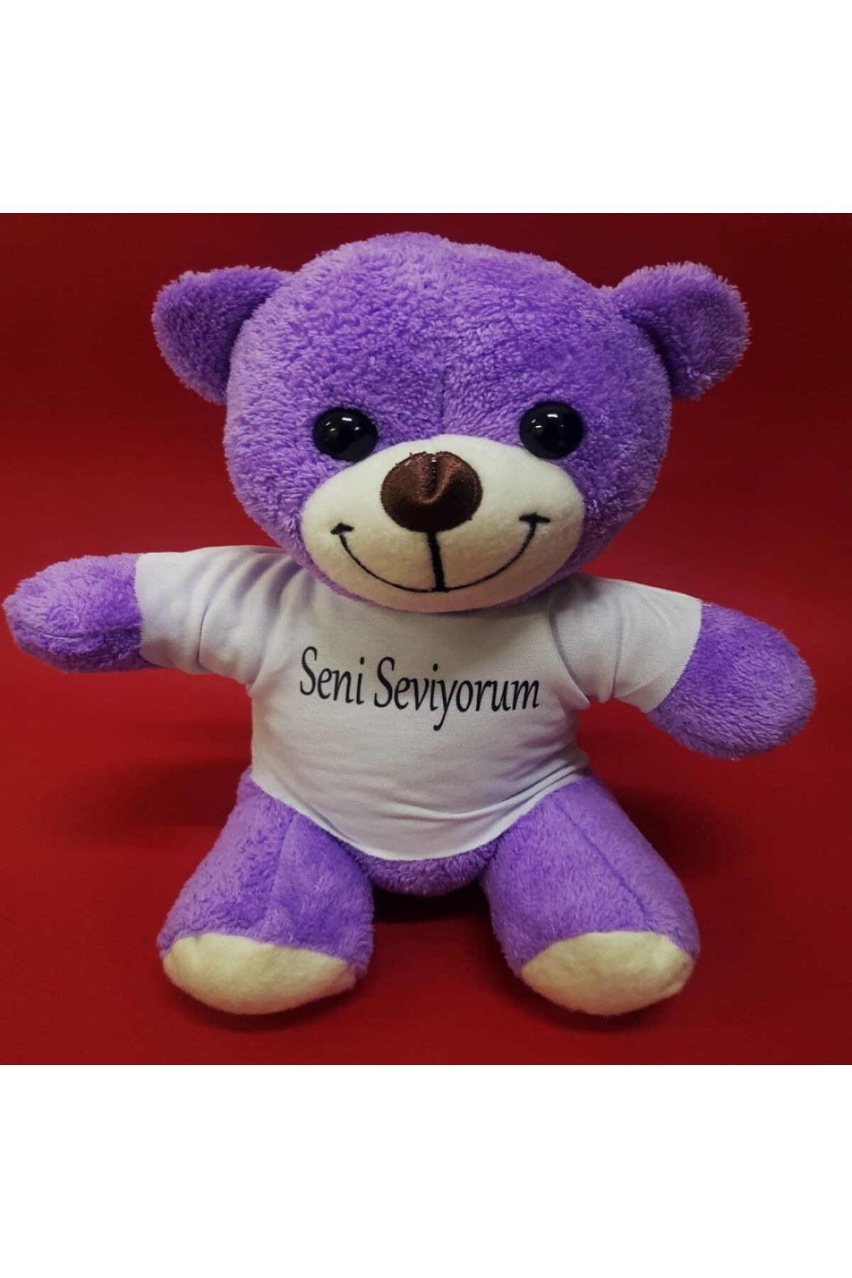 Store Seni Seviyorum Tişörtlü Peluş Ayı
