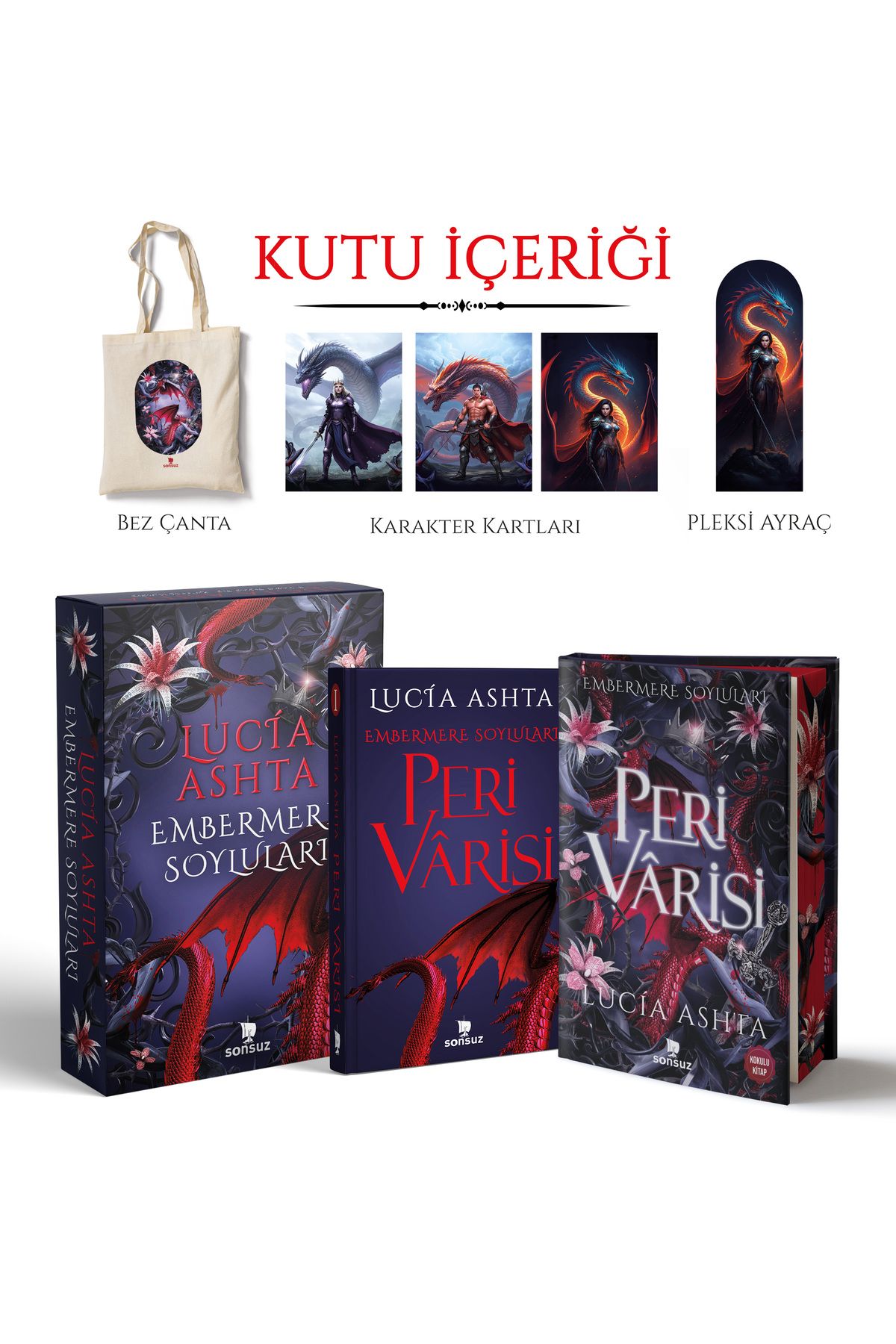 Sonsuz Kitap Peri Vârisi - Kutulu Set