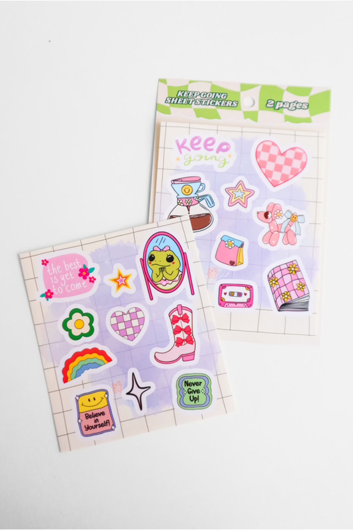 EFBUTİK Keep Goinng 2'li Sticker Set