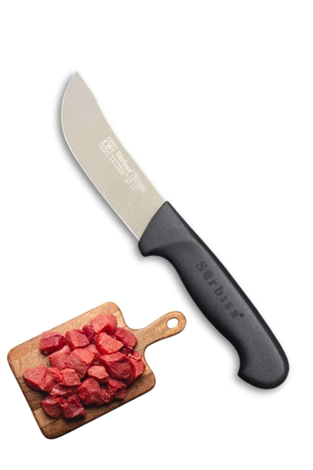 Sürbisa Kasap Bıçağı (KUŞBAŞI DERİ YÜZME DOĞRAMA) 61116 12.0 Cm