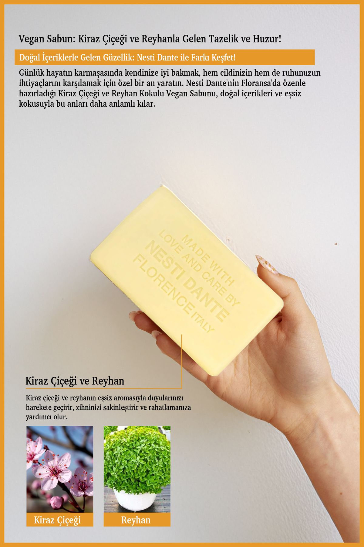 Nesti Dante-Romantica Lily & Narcissus Solid Soap 250 g | Humidifier | Lilac and Narcissus Flower 3