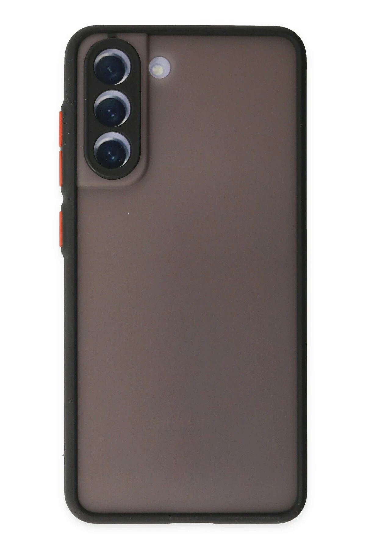 NewFace Samsung Galaxy S21 FE Kılıf Montreal Silikon Kapak - Siyah FERRG