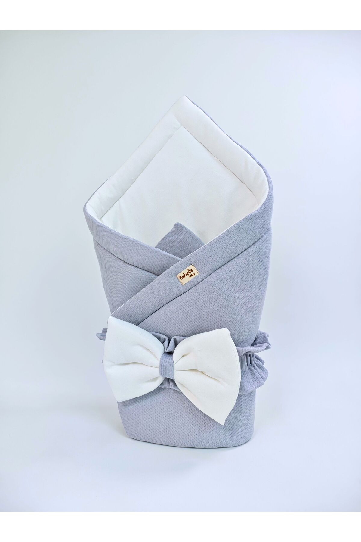 Bebella Bebek Battaniyesi %100 Pamuklu Bebek Kundak Battaniyesi Kız Erkek Dış Kundak Hastane Çıkışı fotoğrafı 5 (önizleme)
