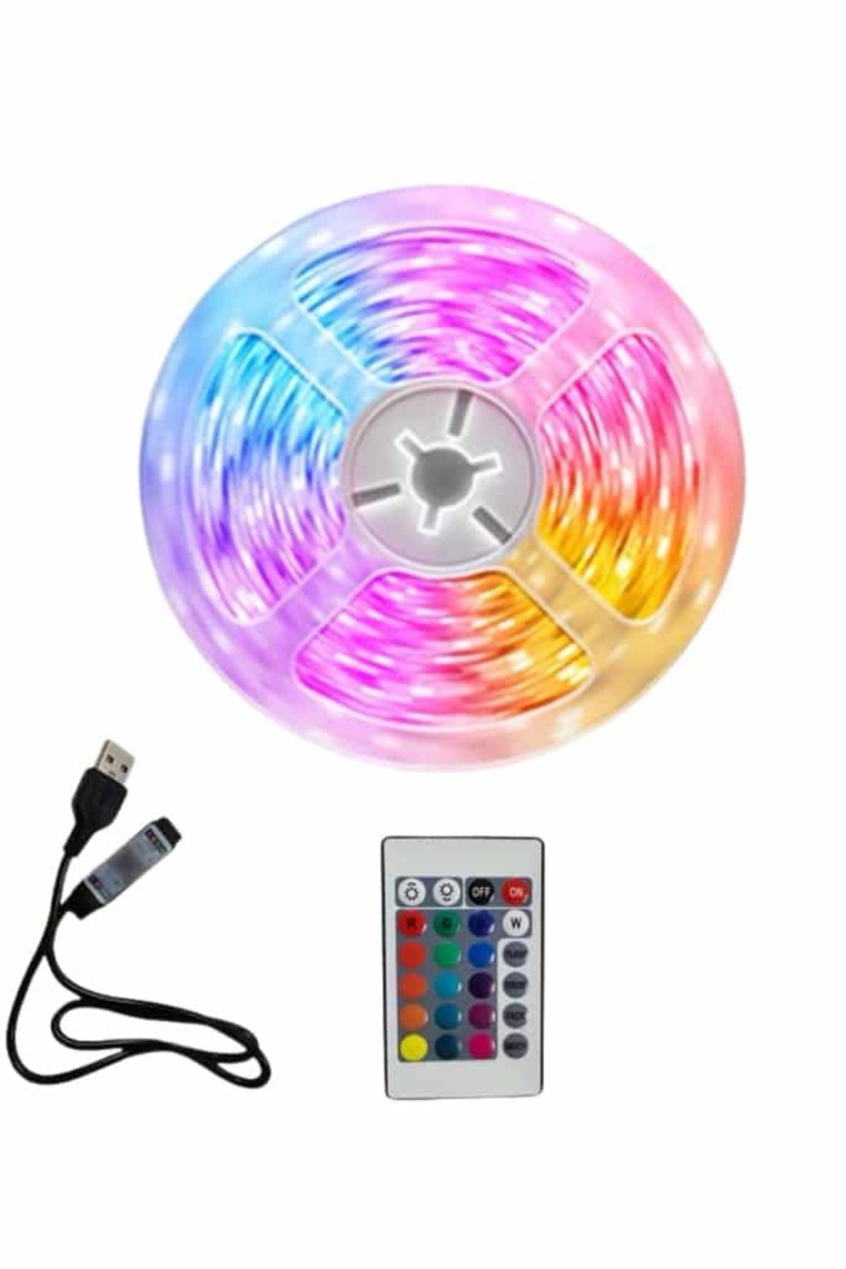 SAYARMARKT Kumandalı Neo RGB LED Lamba Seti