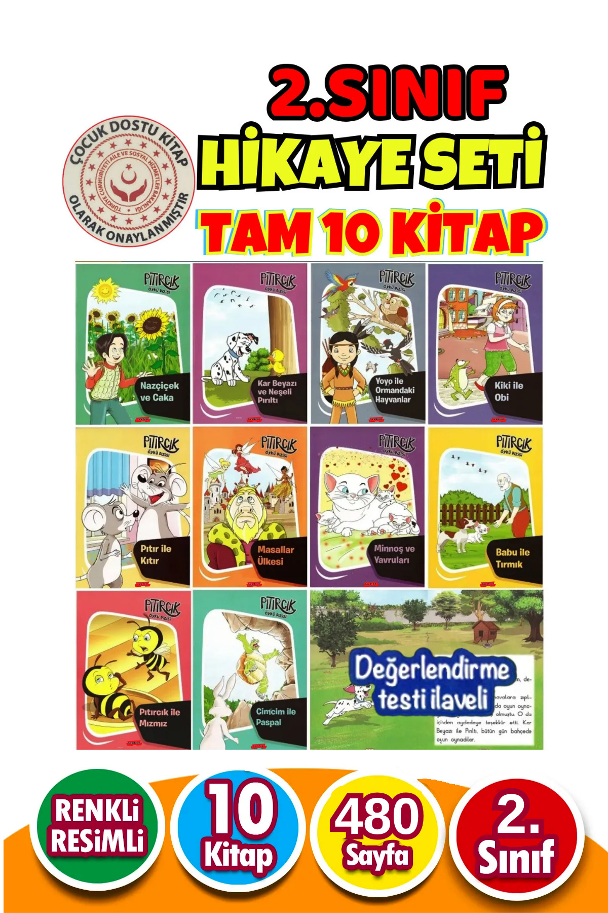 Ata Yayıncılık 2. Sınıf Öğrencileri Için Okuma Kitabı Hikaye Seti Okuma Anlama Geliştirme Tudem Harry fotoğrafı 6 (önizleme)
