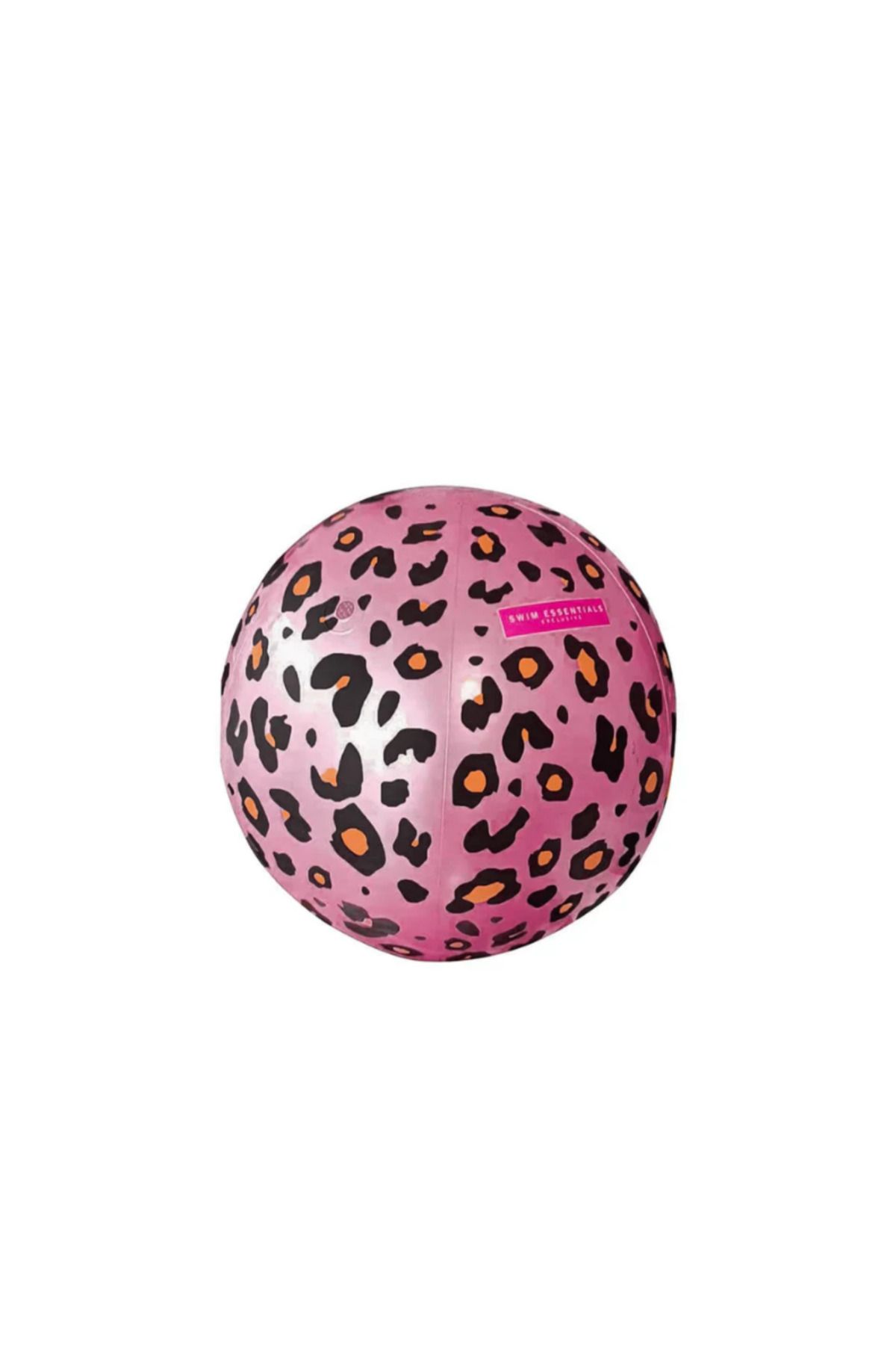 Swim Essentials Plaj Gold Leopard Fıskiyeli Şişme Top 60cm