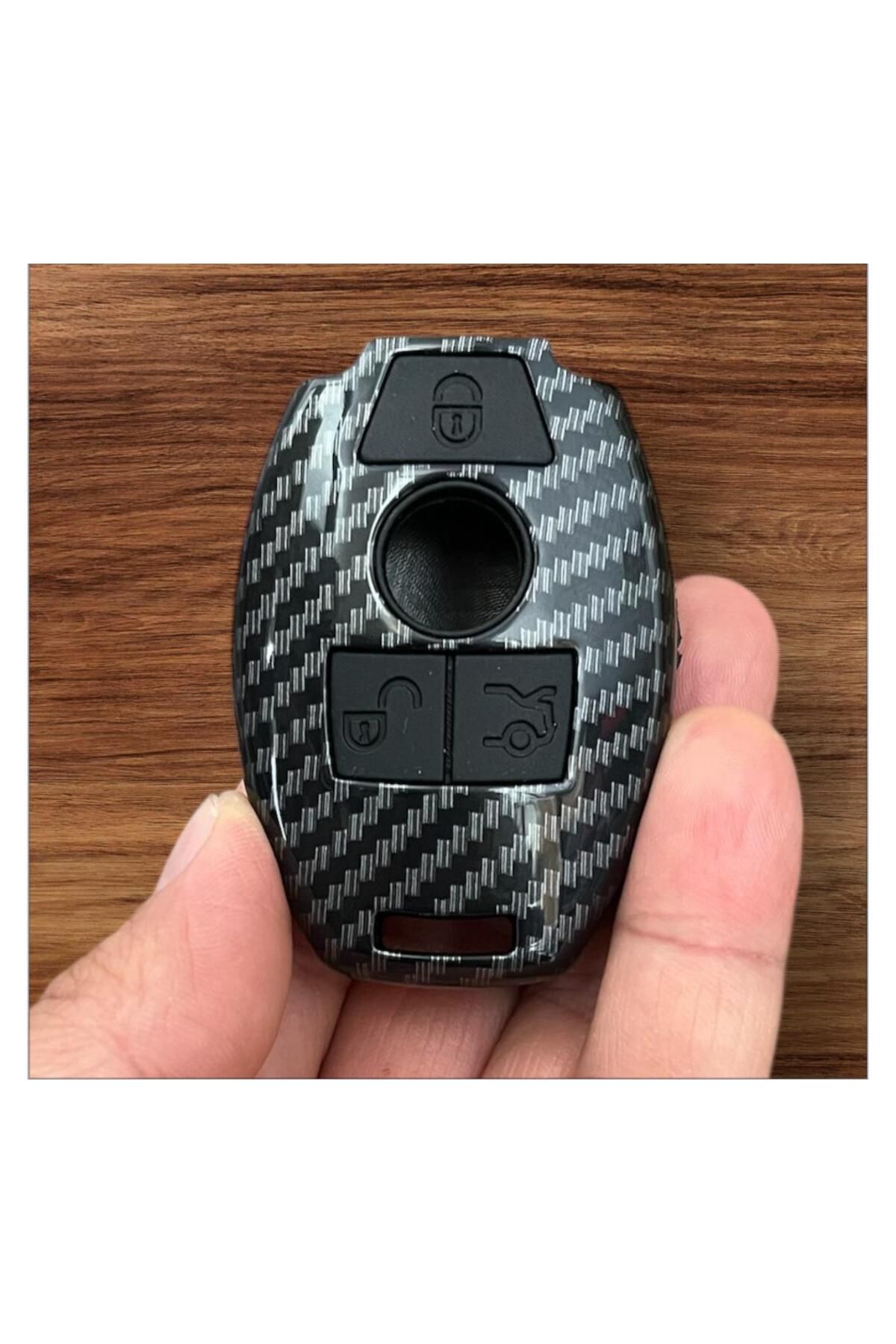 ŞENYILDIZ AKSESUAR Mercedes Gla Cla Glk Glc Cls W204 W463 W176 W251 W205 Amg Karbon Anahtar Kılıf 2.Resime Bakınız