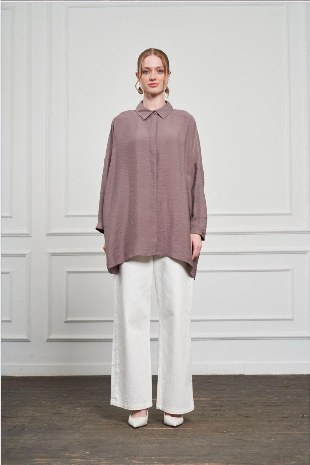 Nuss Y3001 Oversize Basic Gömlek