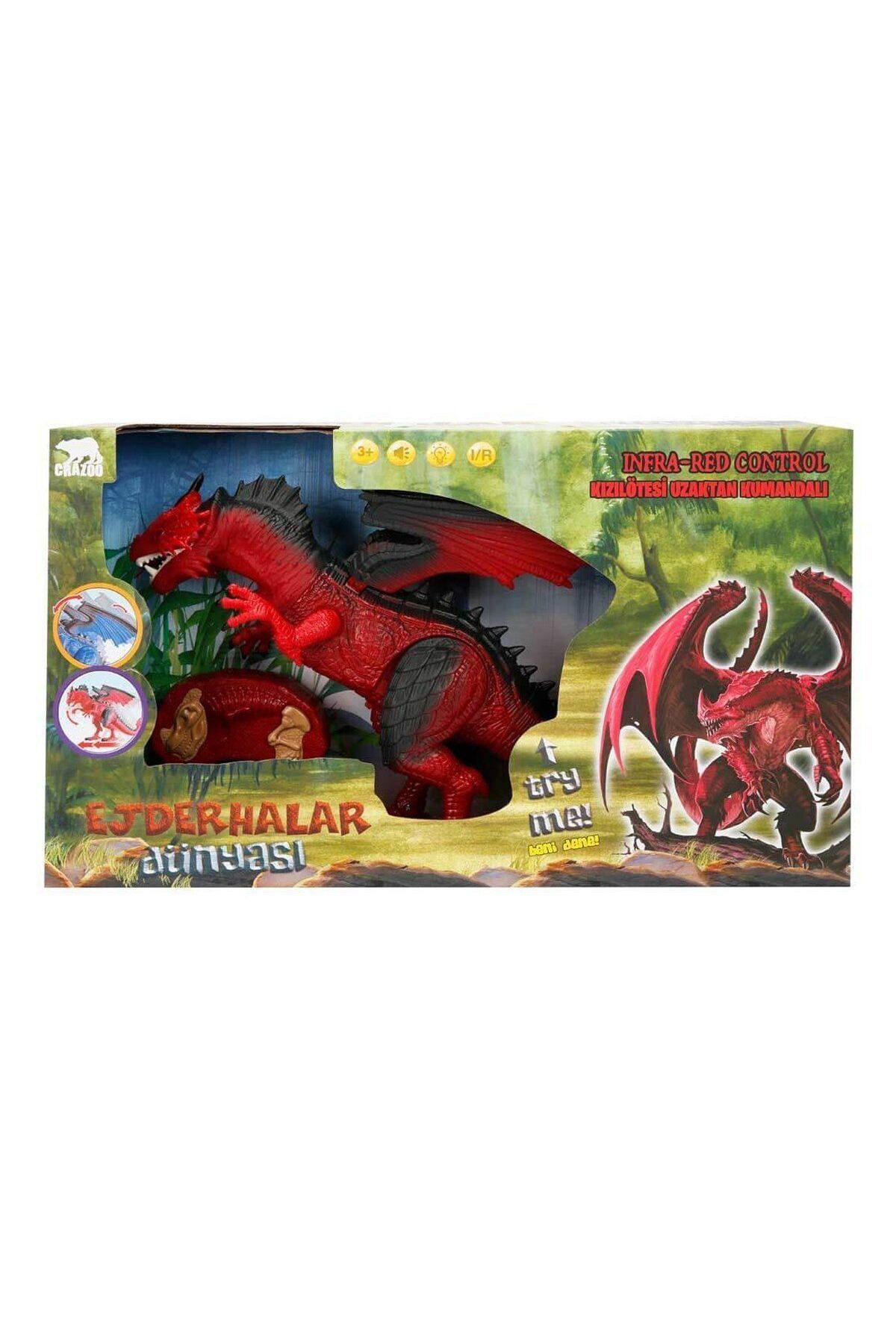 Aymir Ticaret 36139 Uzaktan Kumandalı Sesli ve Işıklı Dragon