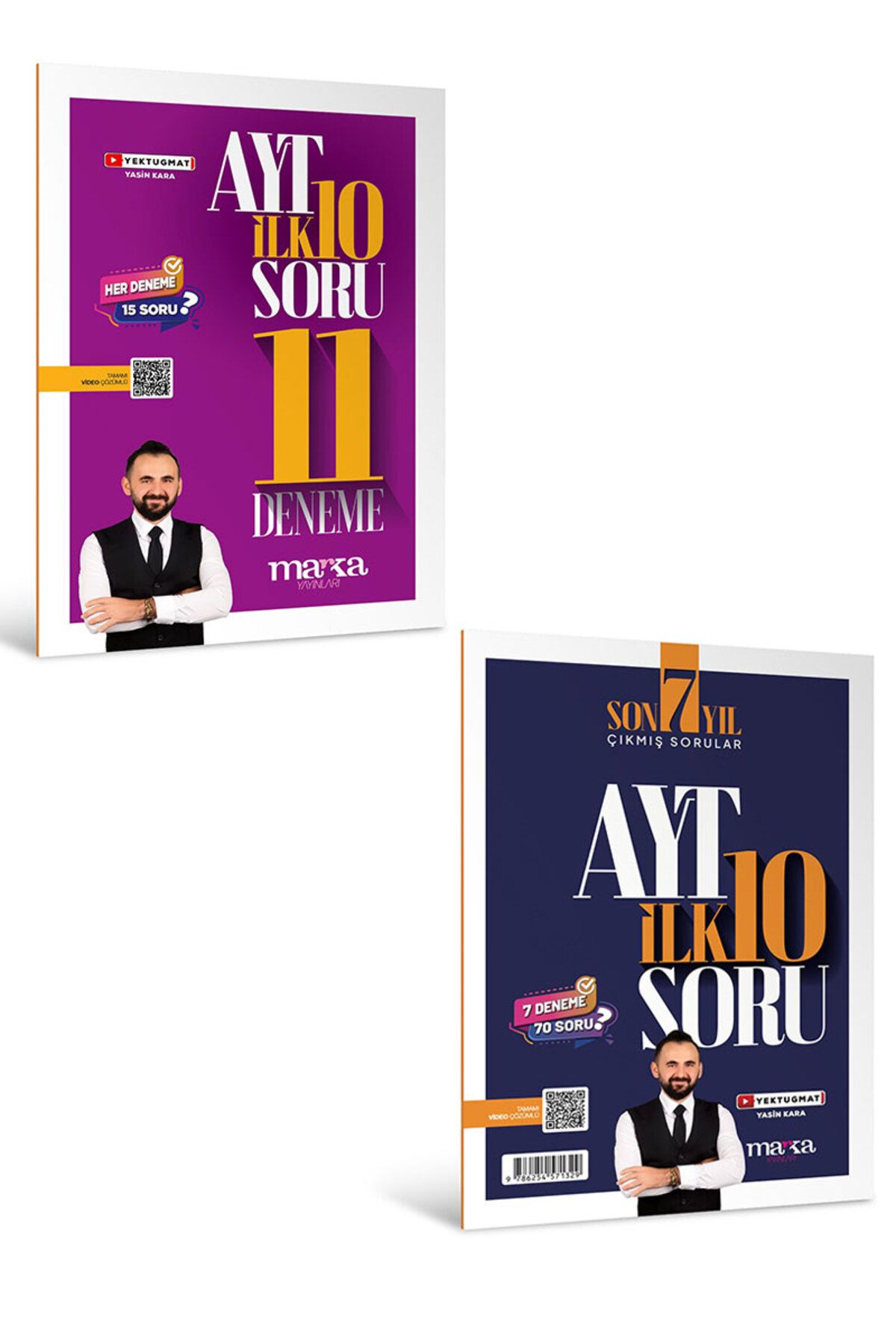 Marka Yayınları Yektuğmat AYT Matematik İlk 10 Soru Konularından Oluşan 11 Deneme + 7 Yıl Çıkmış Sorular Marka