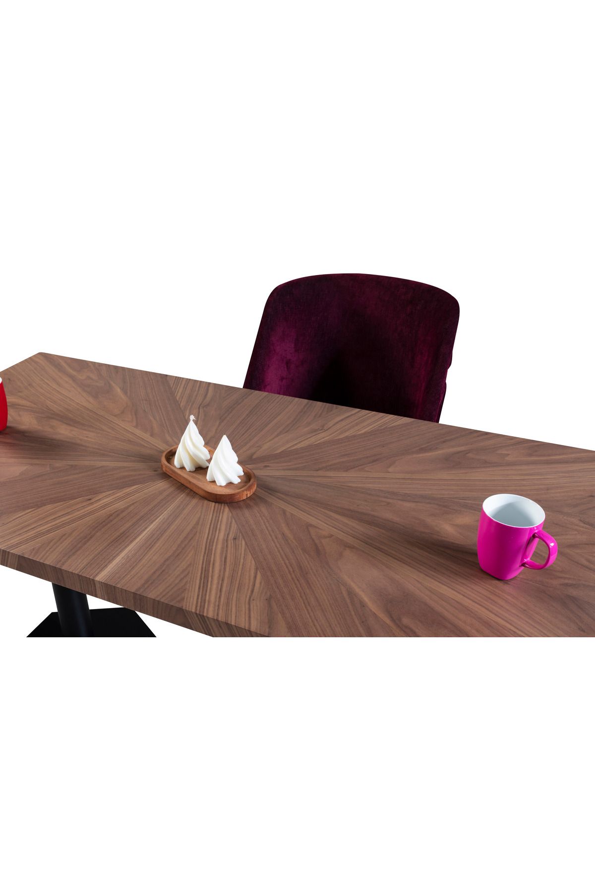 ORİGAMİ EV DEKOR Origami Ahşap Cafe Masa PERGEL