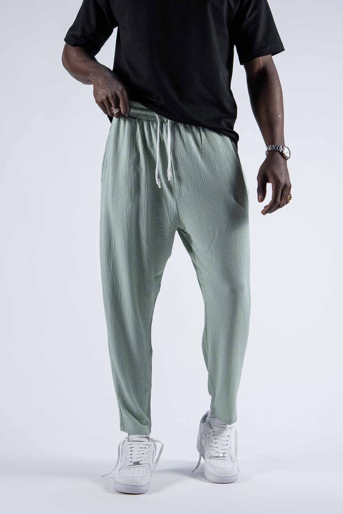 SUPERBLUE Unisex Günlük Spor Baget Pantolon