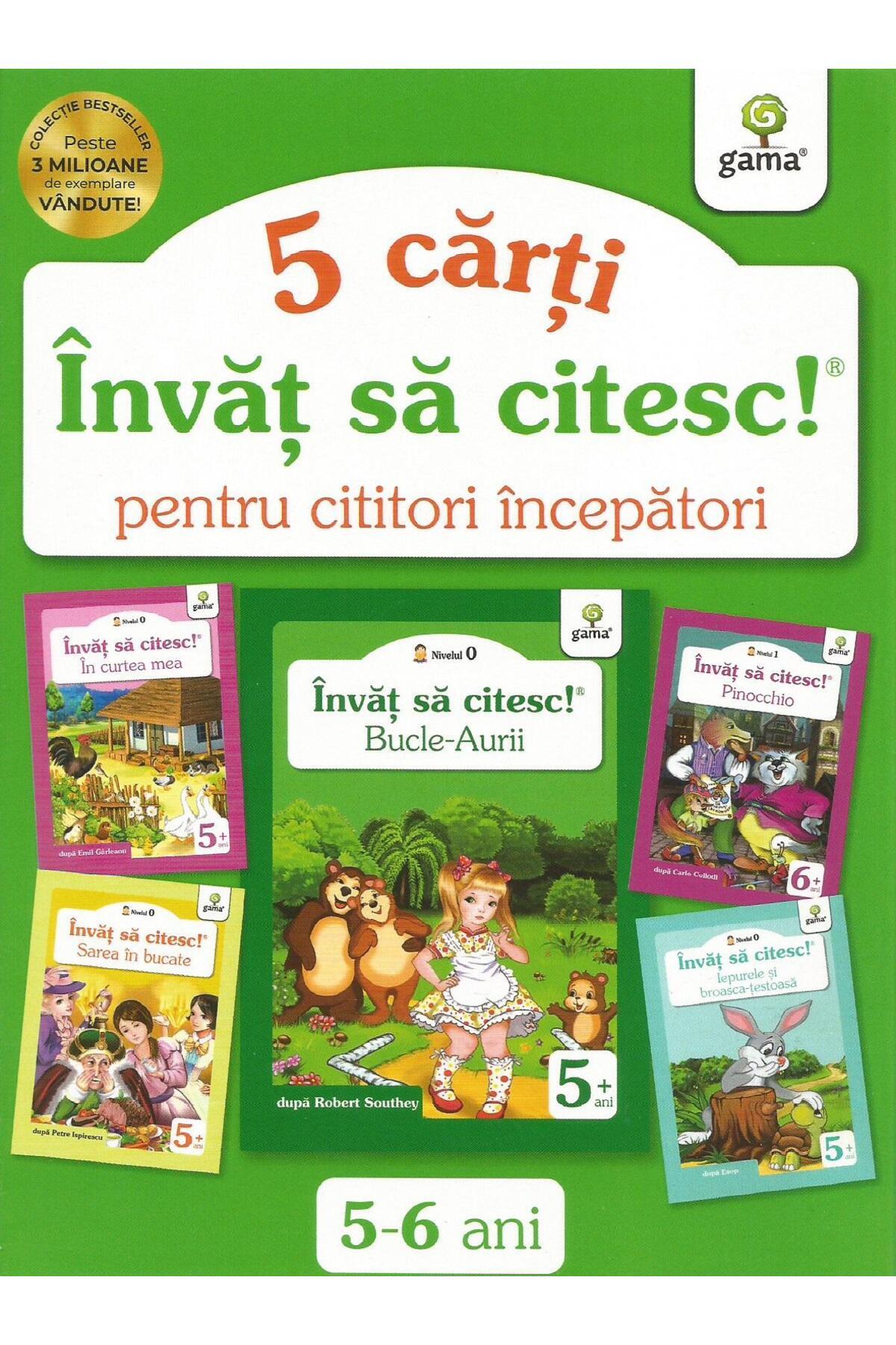 Editura Gama Learn to Read Package! Level 0. 5 interactive books for beginnin...
