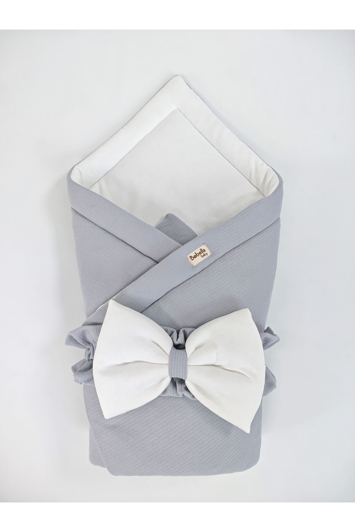 Bebella Bebek Battaniyesi %100 Pamuklu Bebek Kundak Battaniyesi Kız Erkek Dış Kundak Hastane Çıkışı fotoğrafı 7 (önizleme)