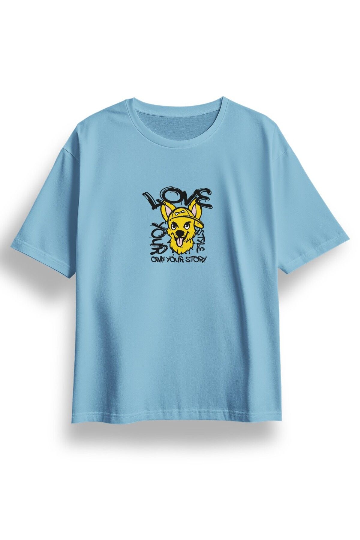LUMARTA Oversize Your Style Baskılı Tshirt