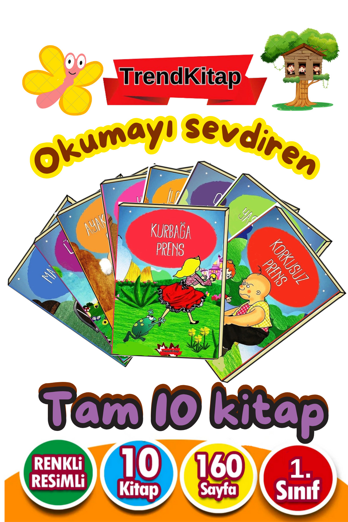 Ata Yayıncılık 1.sınıflar Için Kitap Okumayı Sevdiren 10'lu Hikaye Kitabı Seti fotoğrafı 4 (önizleme)