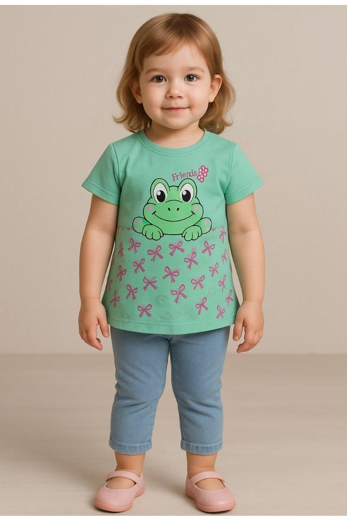 Baby Buu BEBEK KIZ TSHIRT ŞORT TAKIM