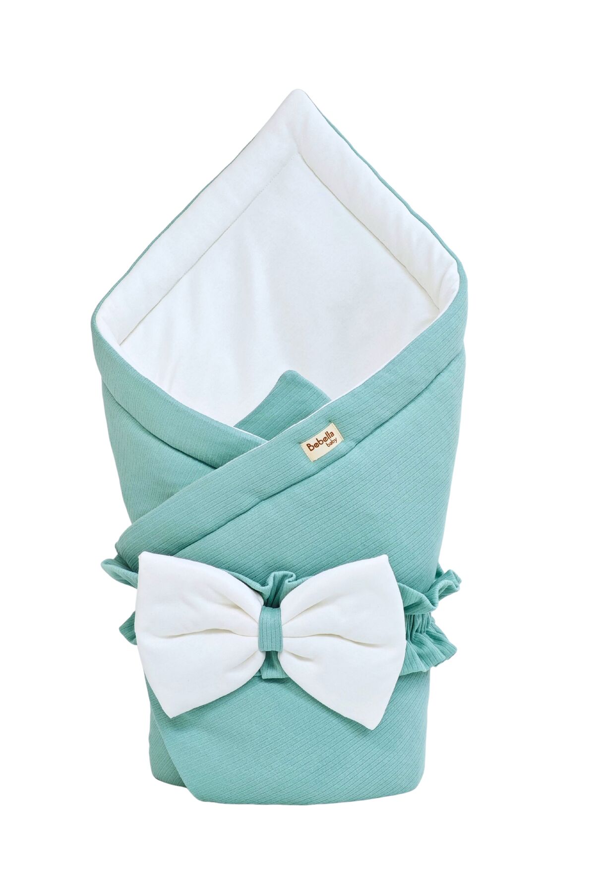 Bebella Bebek Battaniyesi %100 Pamuklu Bebek Kundak Battaniyesi Kız Erkek Dış Kundak Hastane Çıkışı fotoğrafı 5 (önizleme)