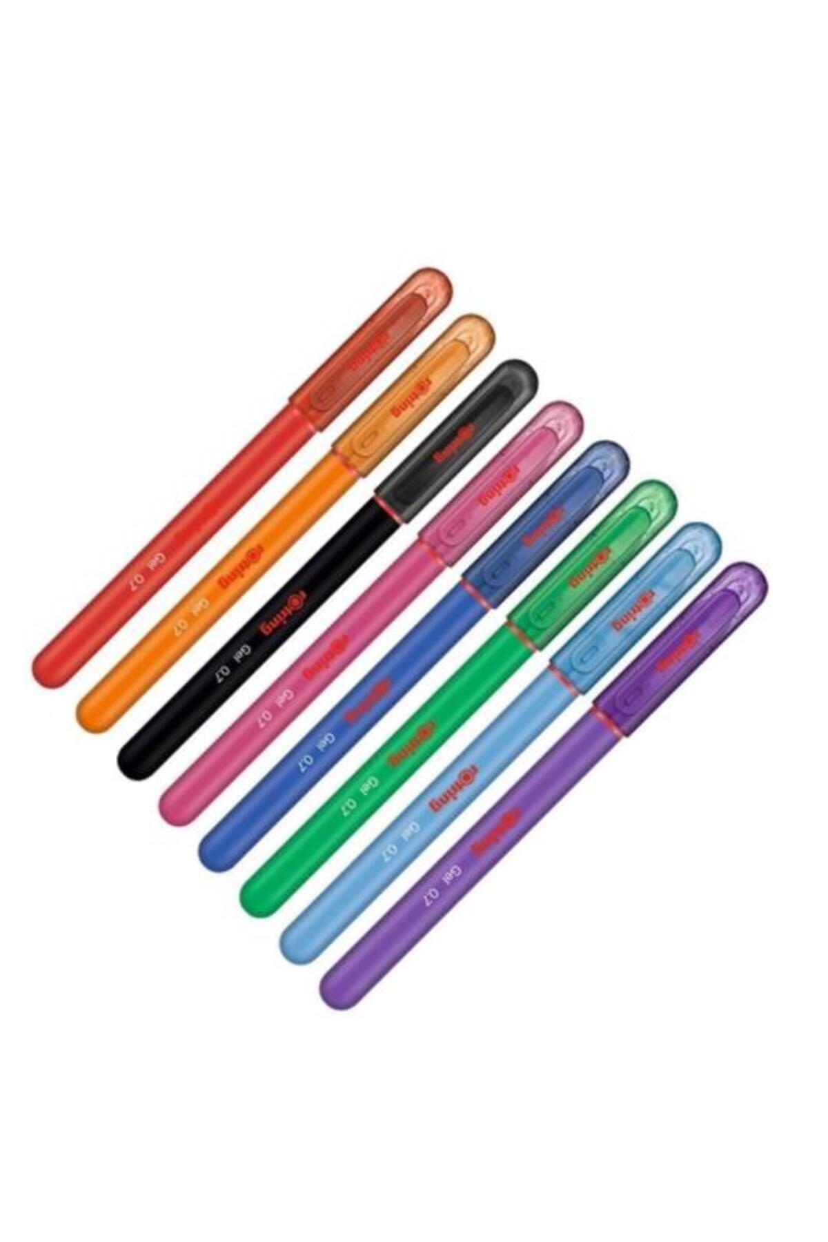Gel Pen 0.7 Mm 8 Colors Mixed
