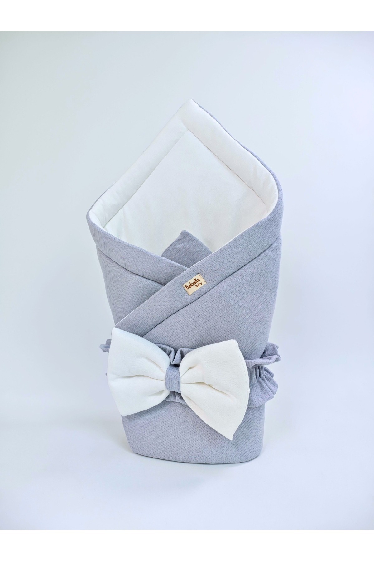 Bebella Bebek Battaniyesi %100 Pamuklu Bebek Kundak Battaniyesi Kız Erkek Dış Kundak Hastane Çıkışı fotoğrafı 3 (önizleme)