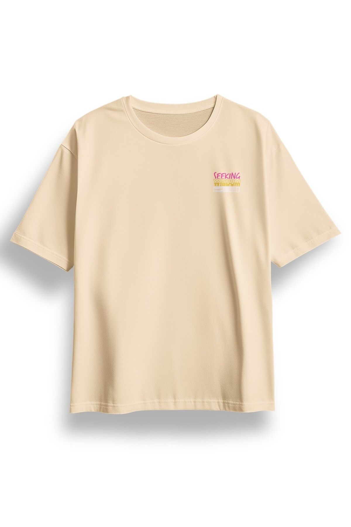 LUMARTA Oversize Seeking Baskılı Tshirt