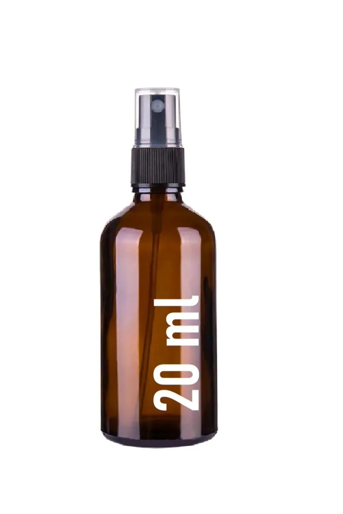 junibeliw 10 Adet Amber Şişe Cam BOŞ Sprey Şişe Dezenfektan Kolonya Şişesi Gold Kapak Kına Nişan Şişe 10x20ml