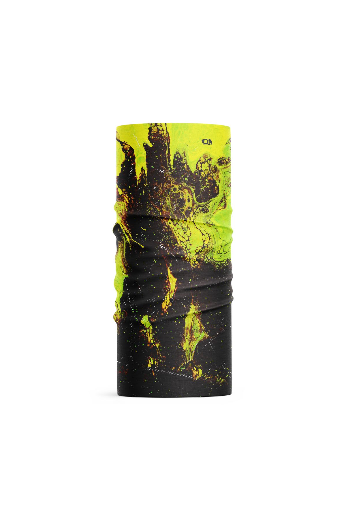 FG KONNİCHİWA SANATSAL GEOMETRİK ALEVLİ DESENLİ Bandana Outdoor Boyunluk Motosiklet Kadın Erkek buff Bandana