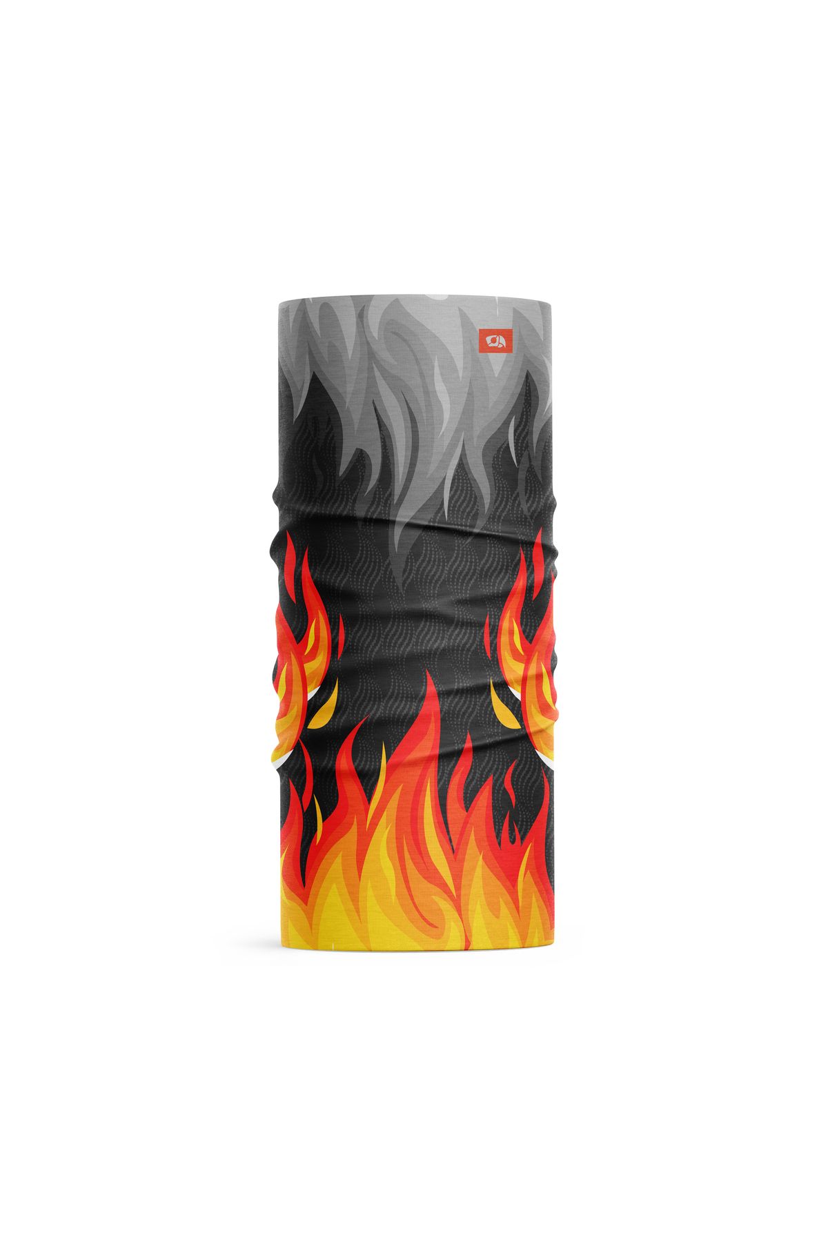 FG KONNİCHİWA SANATSAL GEOMETRİK ALEVLİ DESENLİ Bandana Outdoor Boyunluk Motosiklet Kadın Erkek buff Bandana