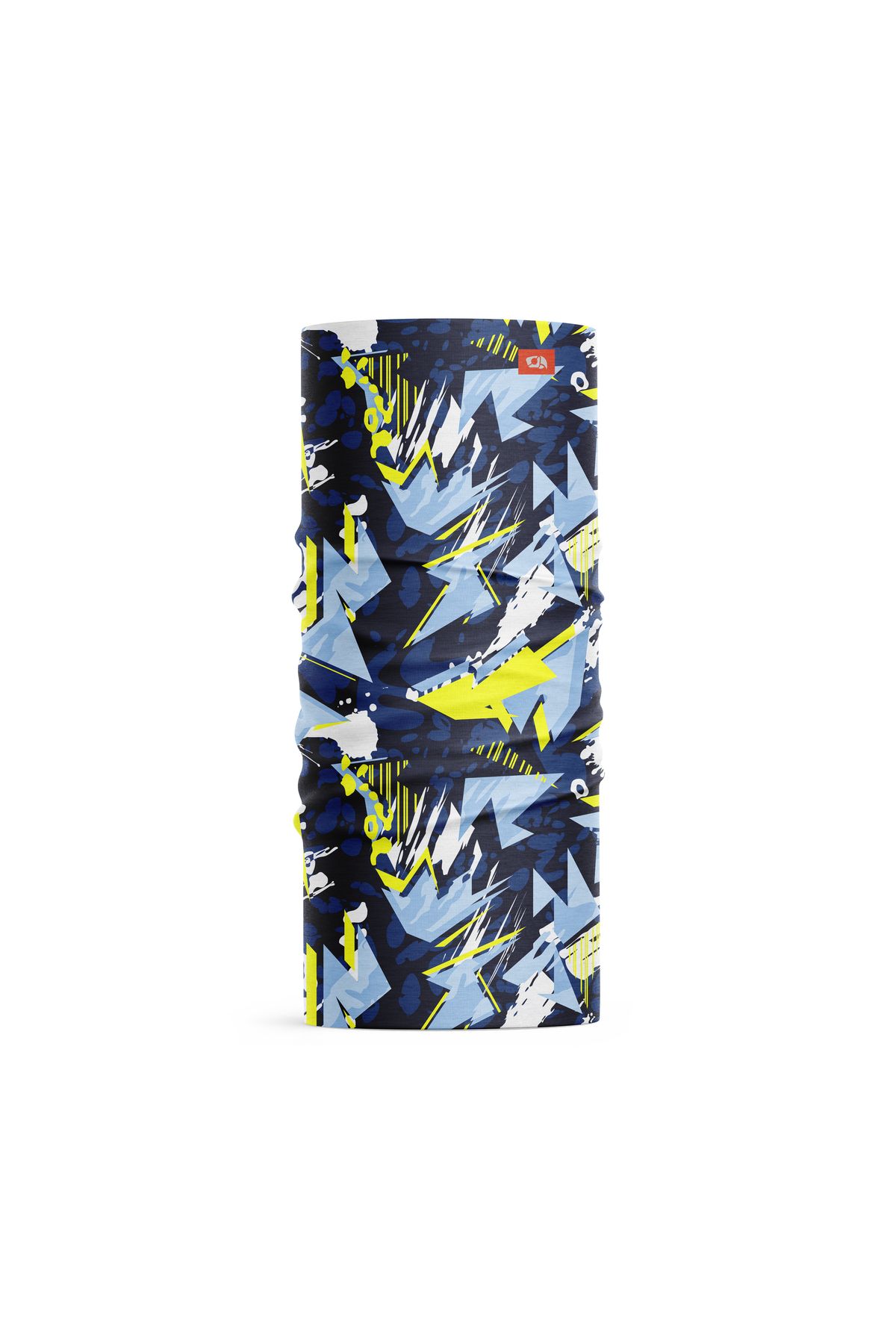 FG KONNİCHİWA SANATSAL GEOMETRİK ALEVLİ DESENLİ Bandana Outdoor Boyunluk Motosiklet Kadın Erkek buff Bandana