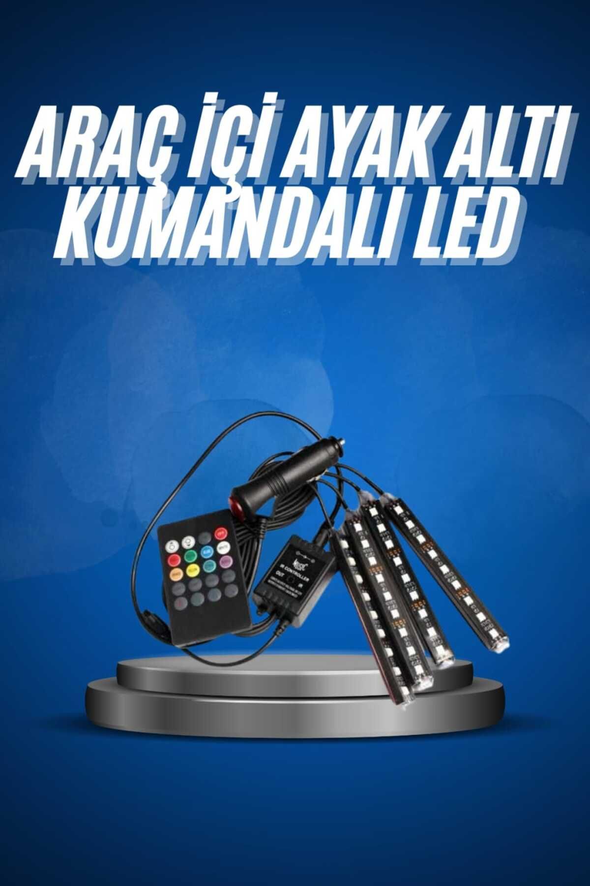 SAYARMARKT Müziğe Duyarlı Araç Altı LED Seti