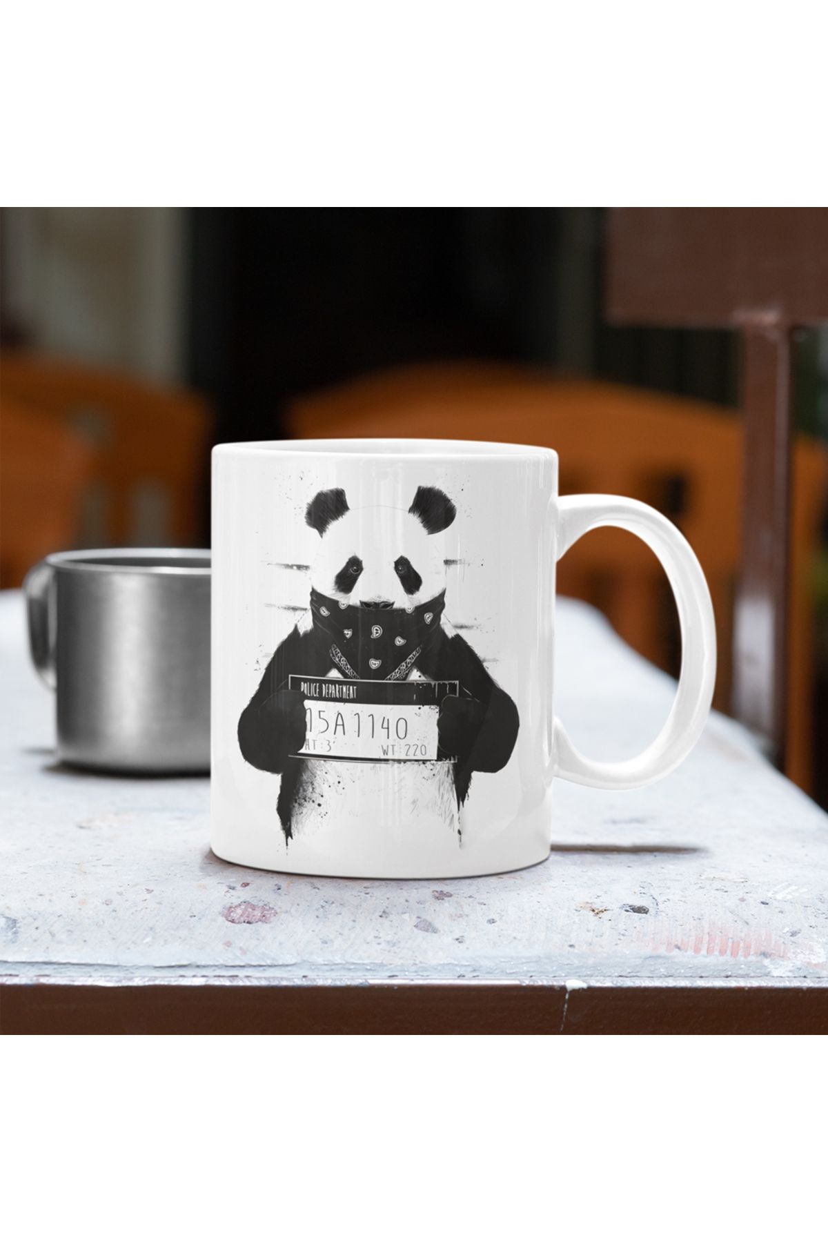 Kuppa Gifts Panda Kahve Kupası, Eğlenceli Kupa, Pazartesi Sendromu Kupa