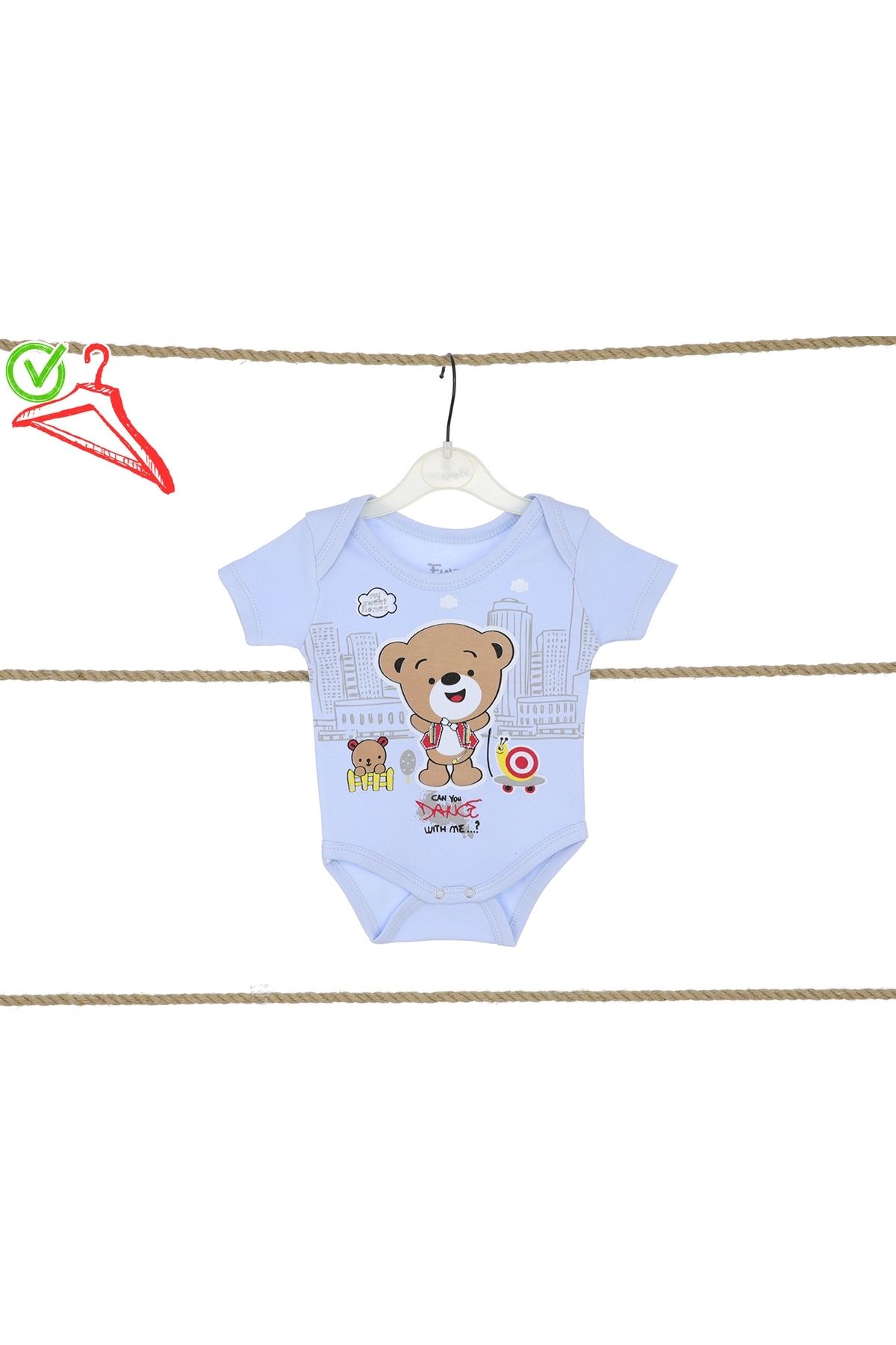 Fındık Baby&Kids Kız Erkek Bebek Çocuk Zıbın Body