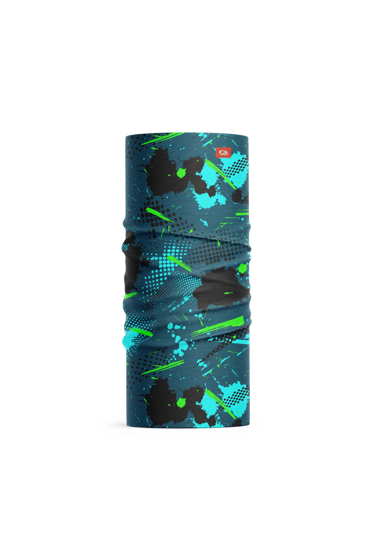 FG KONNİCHİWA SANATSAL GEOMETRİK ALEVLİ DESENLİ Bandana Outdoor Boyunluk Motosiklet Kadın Erkek buff Bandana