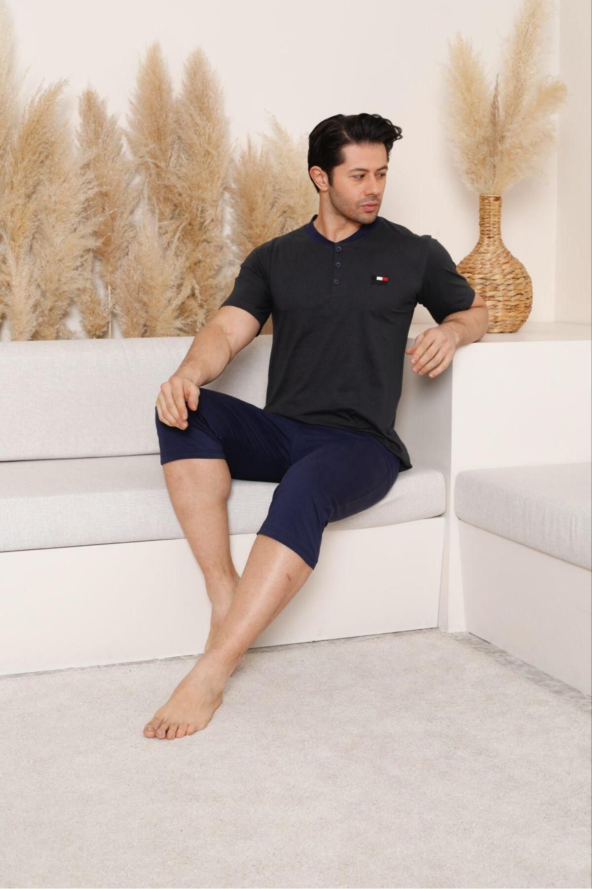 Modella Life Modella Erkek Kapri Pijama Takımı