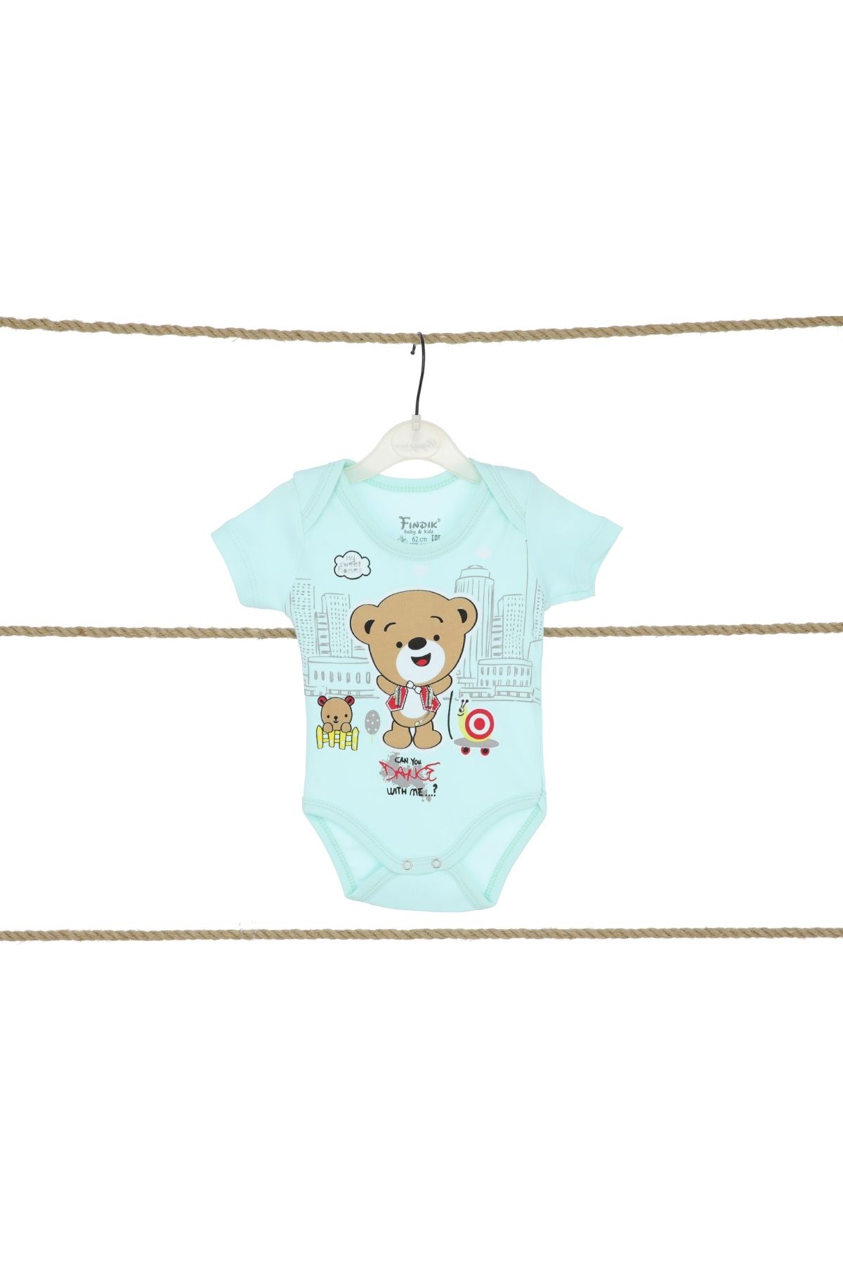 Fındık Baby&Kids Kız Erkek Bebek Çocuk Zıbın Body