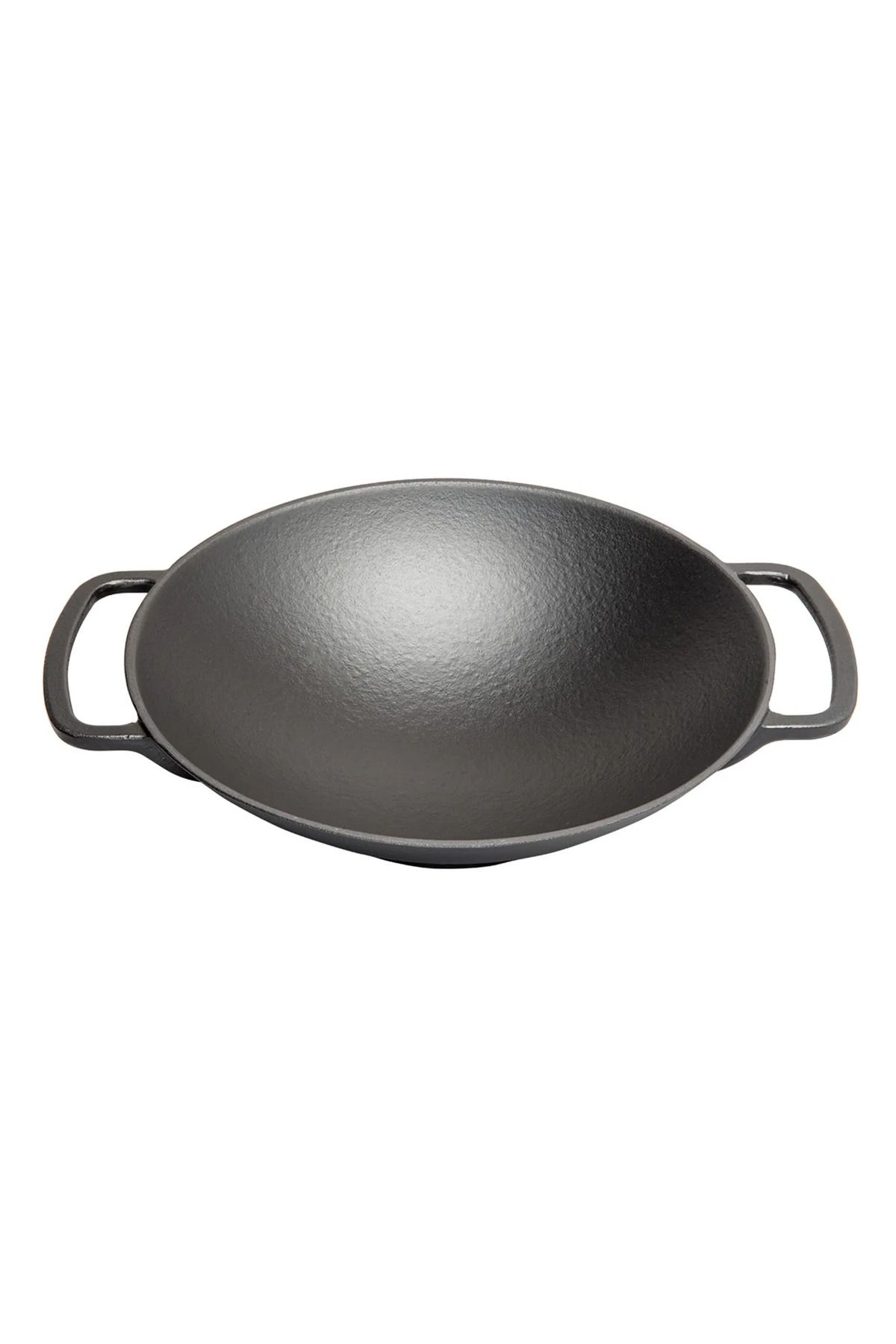 Sürel Siyah Demir Döküm Wok Tava 28 cm