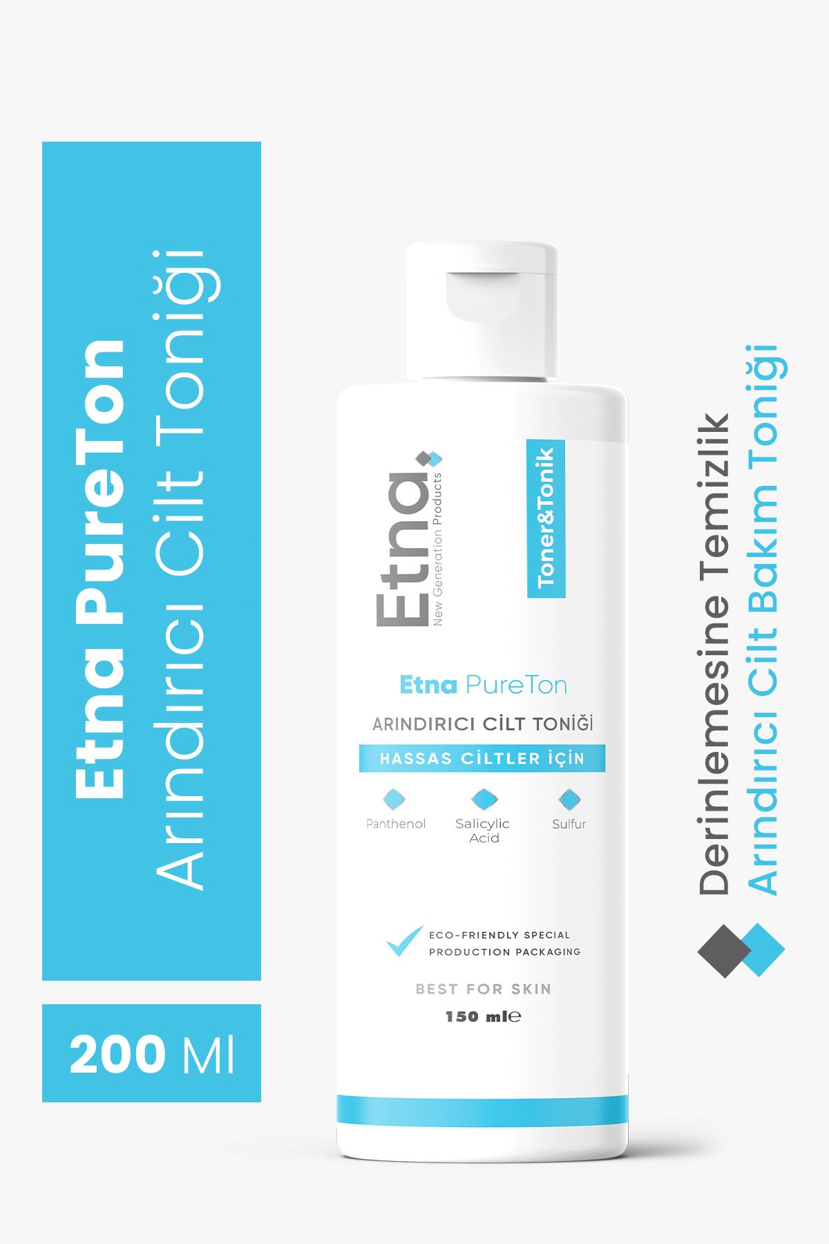 Etna Pharma PureTon Arındırıcı Cilt Bakım Toniği 150 ML