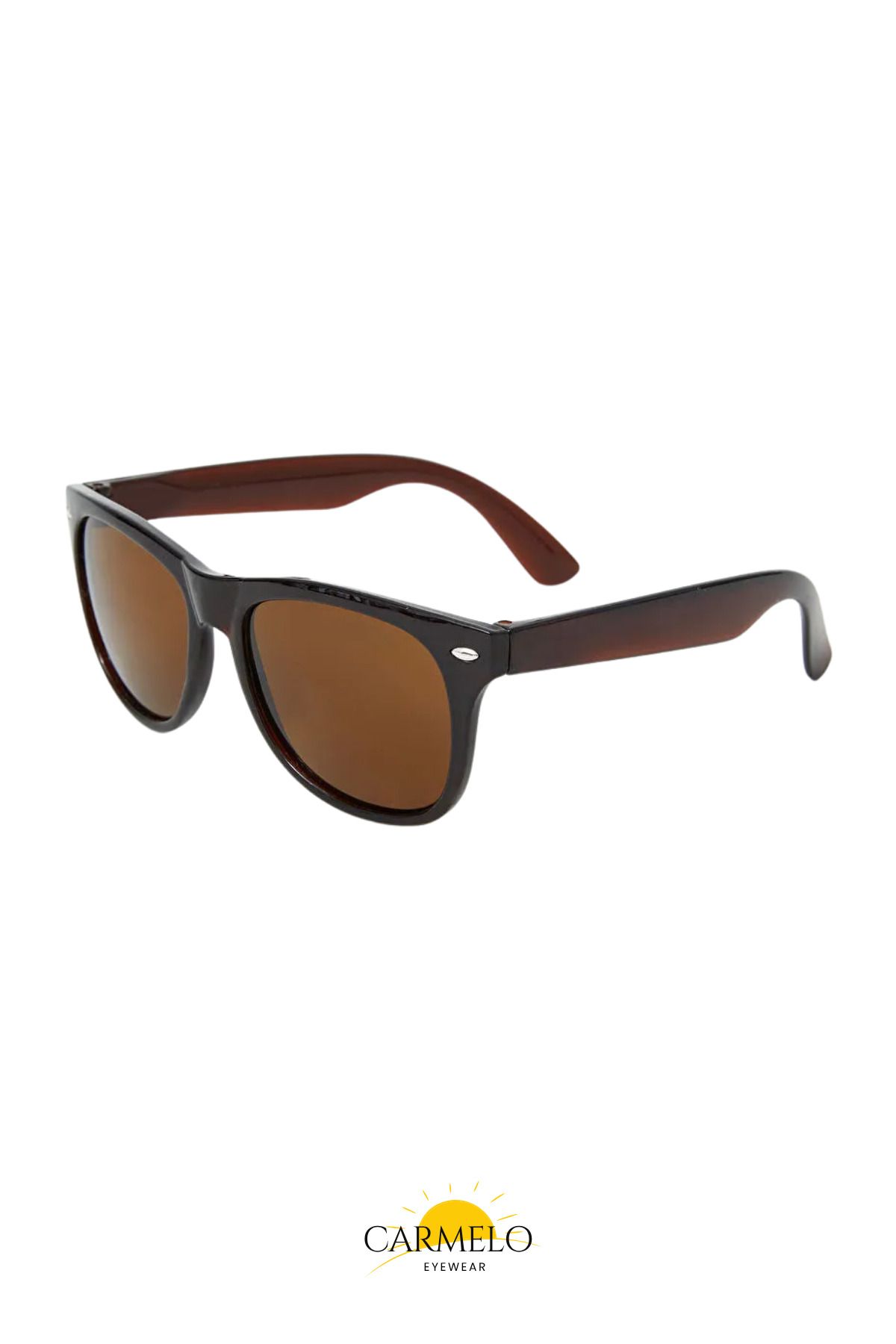 Carmelo Eyewear C01GE015 Polarize Kahverengi Erkek Güneş Gözlüğü