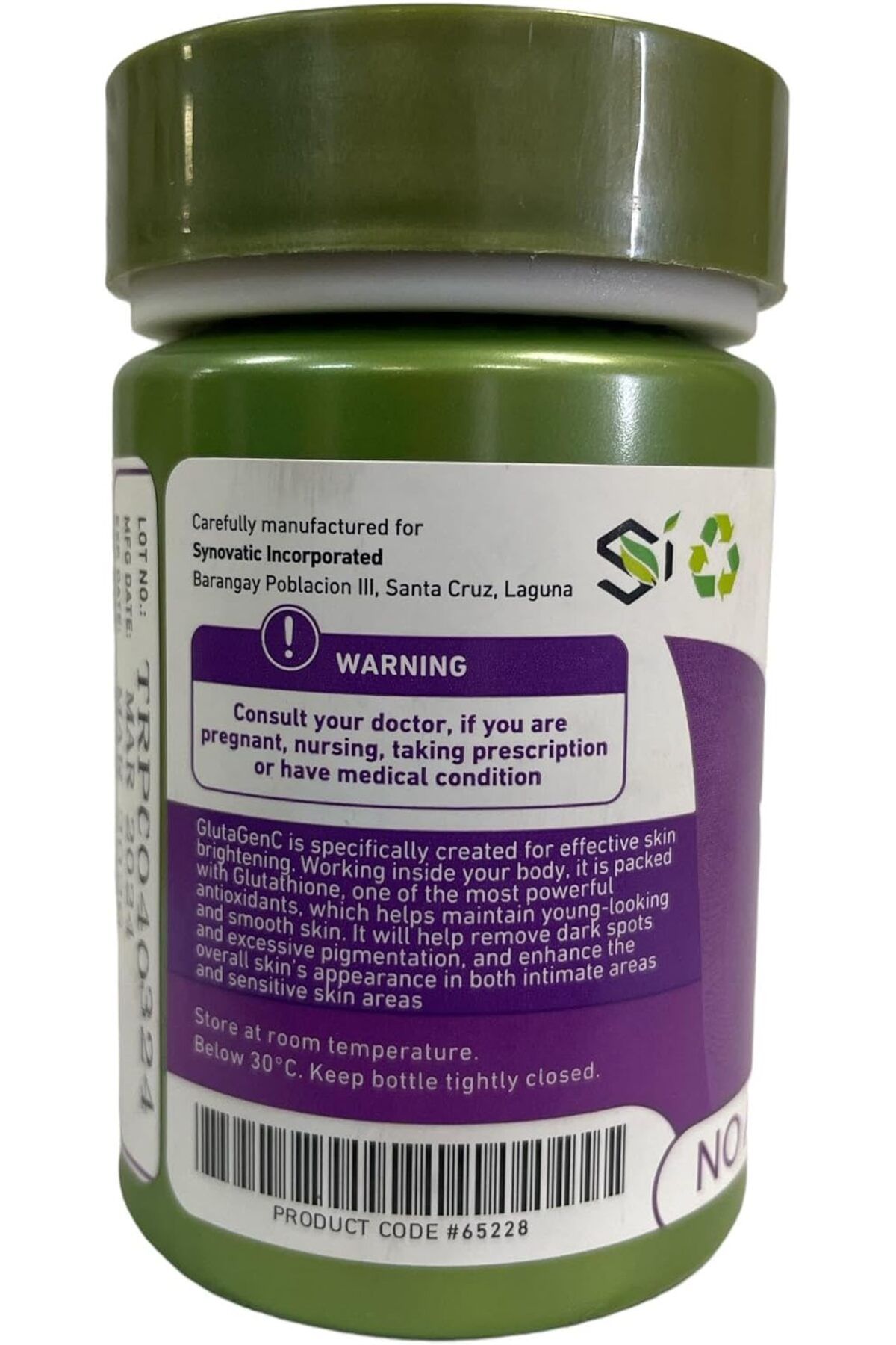 GENÇ-Gluta GenC Glutathione Capsules - 60 Count 4
