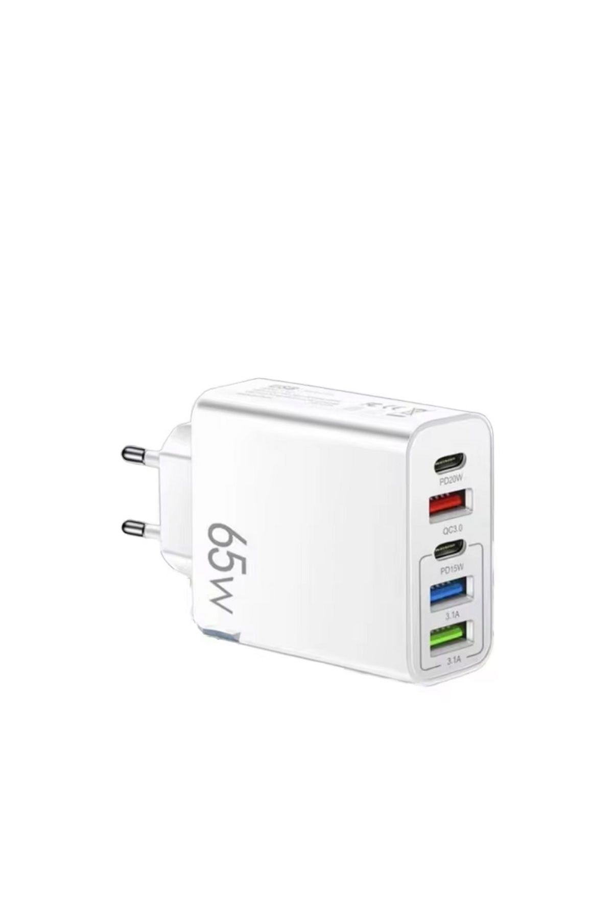 YK Design YK-SR104 65W Şarj Başlığı 3 USB + 2 PD