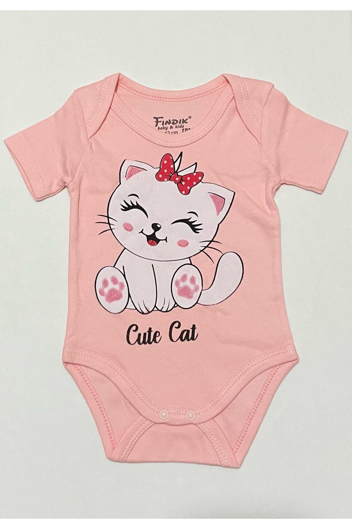 Fındık Baby&Kids Kız Bebek Çocuk Zıbın Body