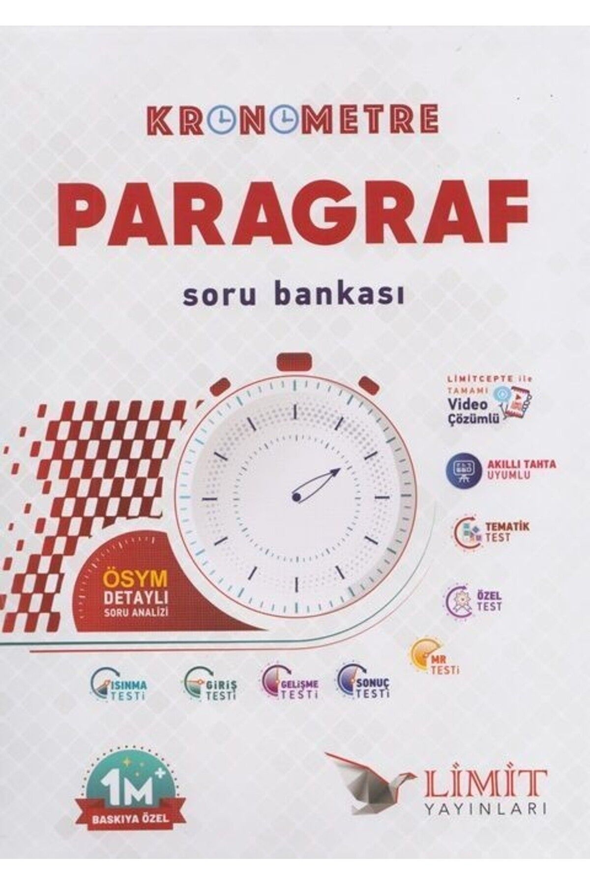 Ankara Kitap Merkezi Kronometre Paragraf Soru Bankası Limit Yayınları
