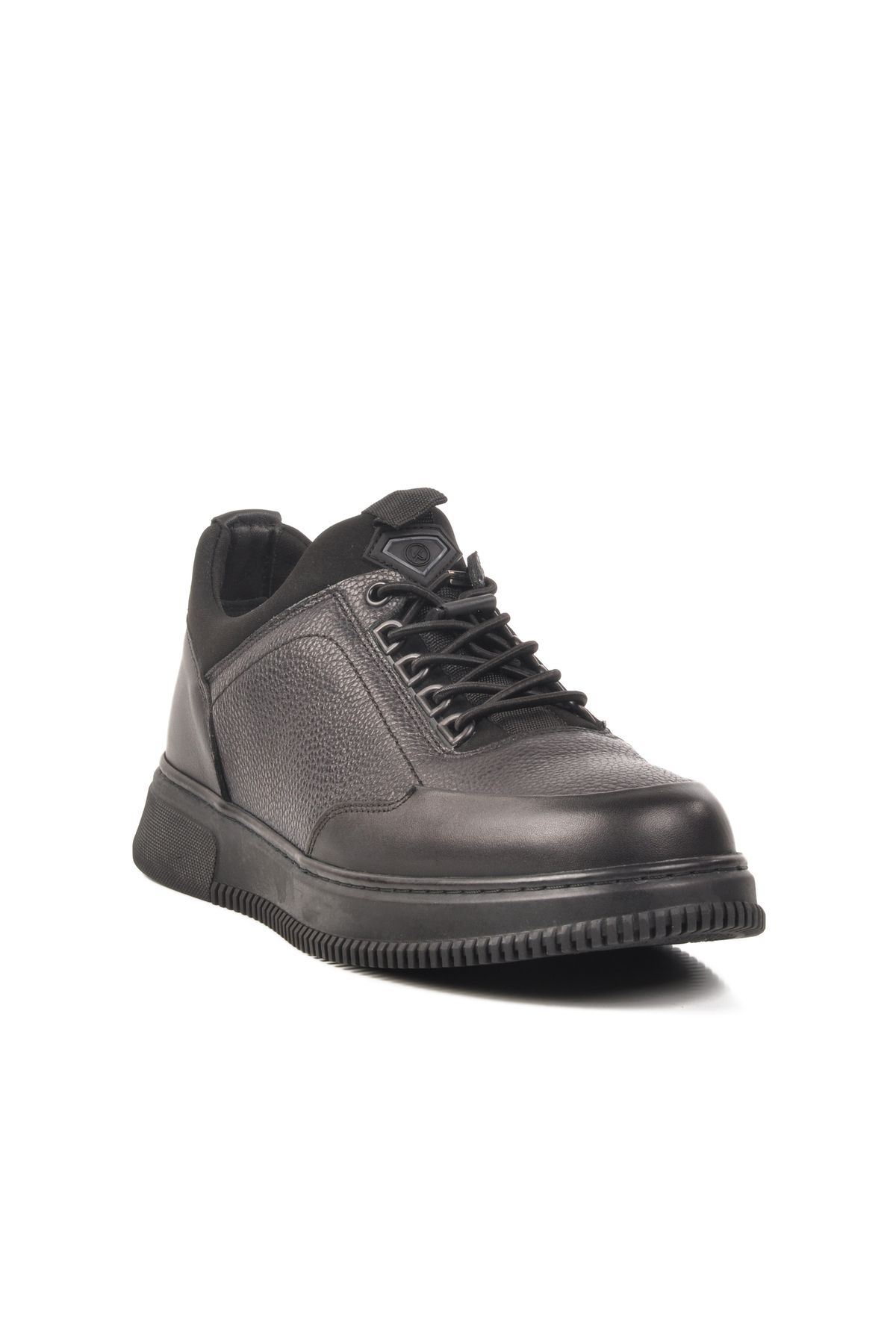 AYK'S Siyah Hakiki Deri Erkek Sneaker 3K1235-2297 M