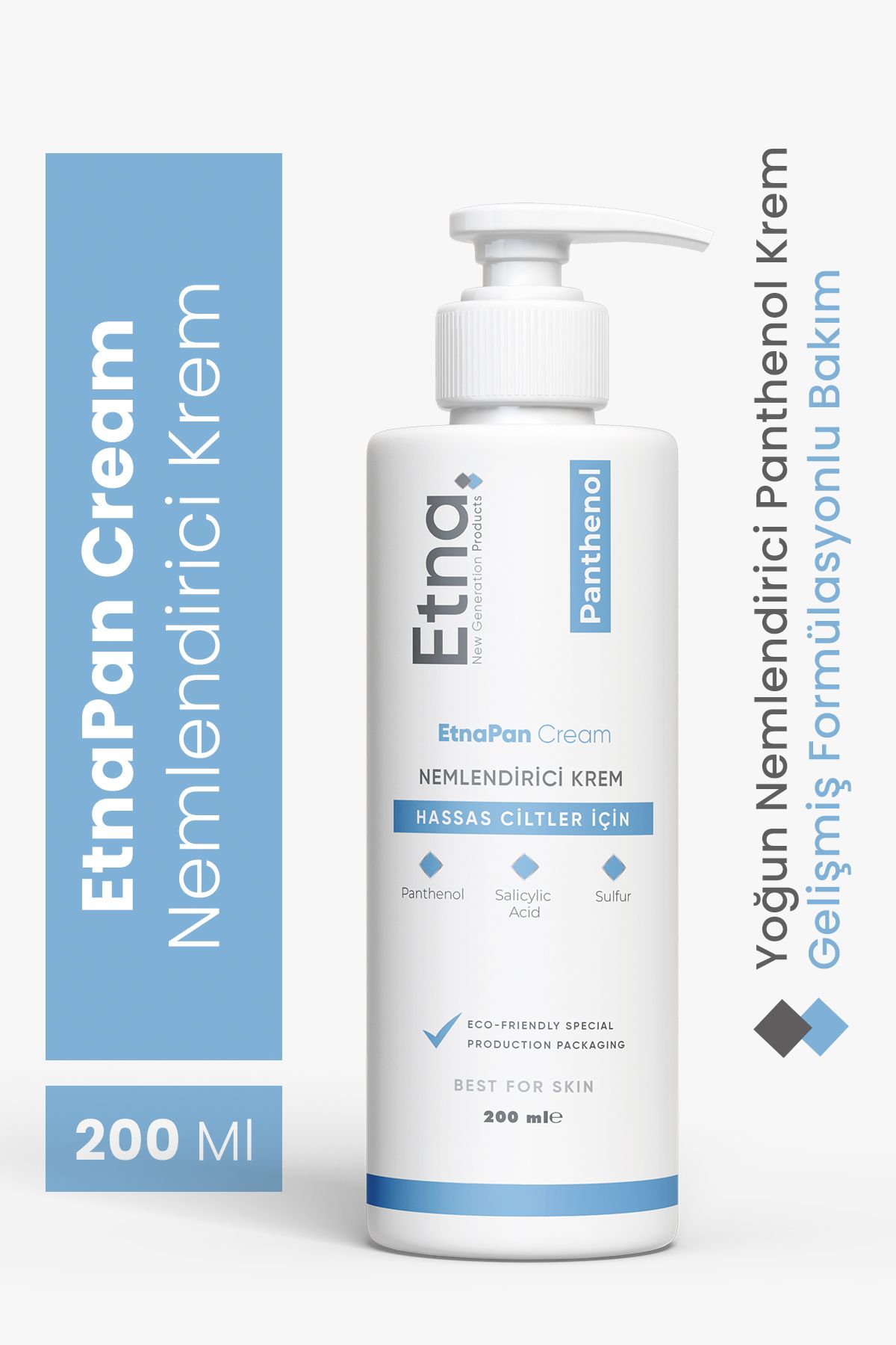 Etna Pharma EtnaPan Panthenol Nemlendirici Bakım Kremi 200 ML